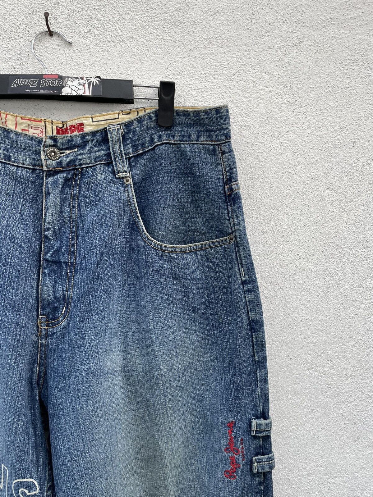 JNCO × Pepe Jeans Vintage PEPE JEANS Baggy Loose Jeans Size US 38 / EU 54 - 5 Thumbnail