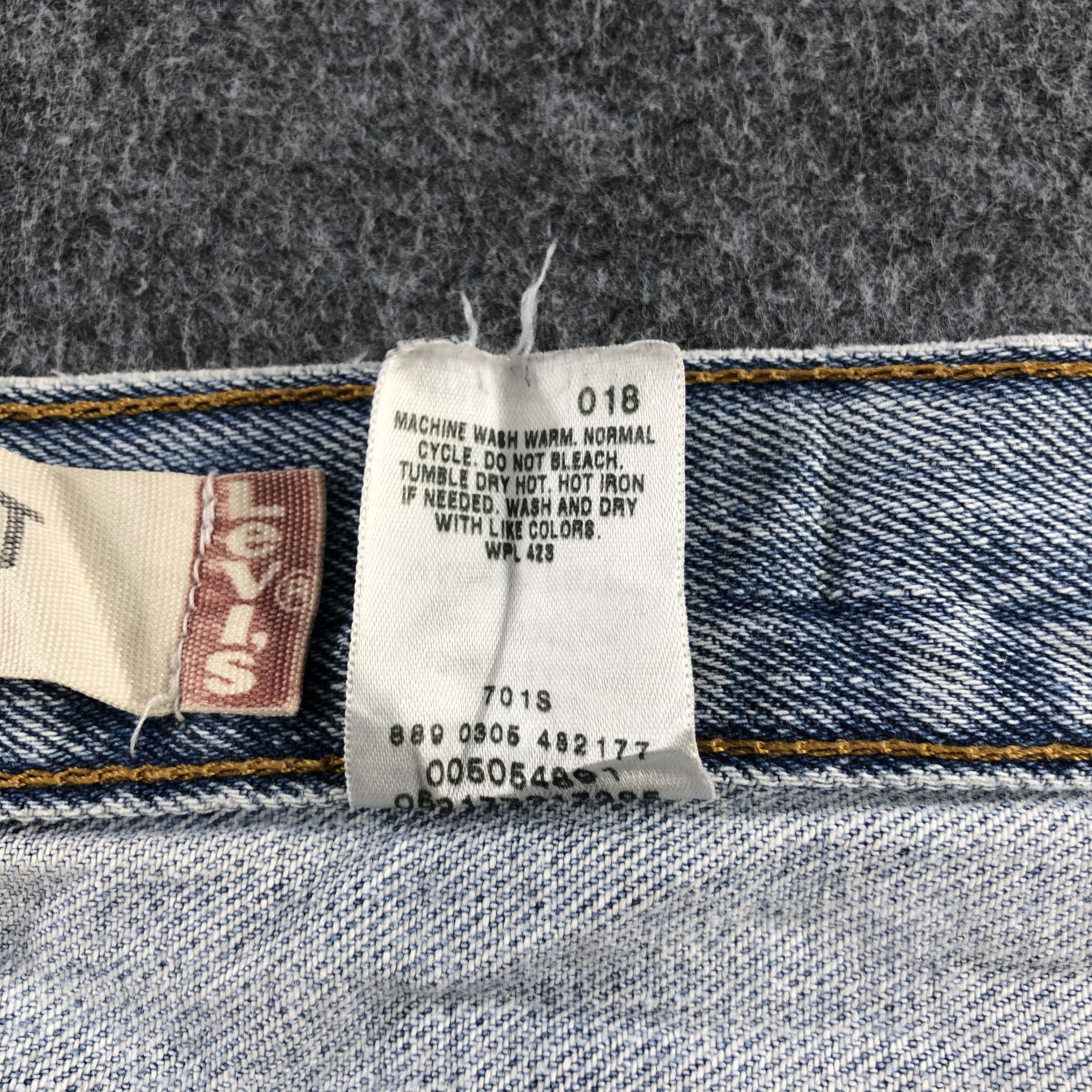Levi's Vintage Light Wash Levis 505 Jeans-J2438 Size US 36 / EU 52 - 15 Thumbnail