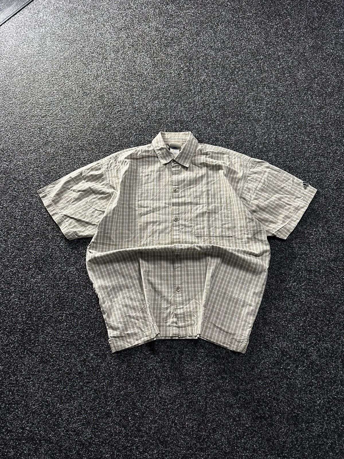 Adidas × Vintage 🚨VINTAGE 90s ADIDAS EQUIPMENT WITH LOGO shirt short sleeve Size US L / EU 52-54 / 3 - 1 Thumbnail