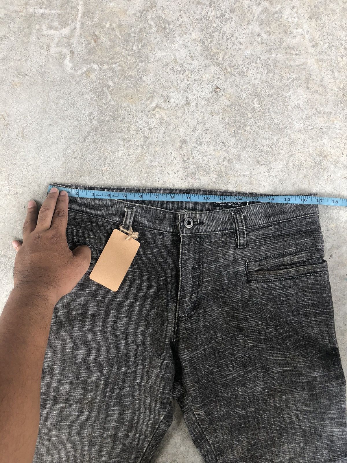 If Six Was Nine Japanese L7 Real Flared Jeans Distressed Jeans Size US 33 - 23 Thumbnail