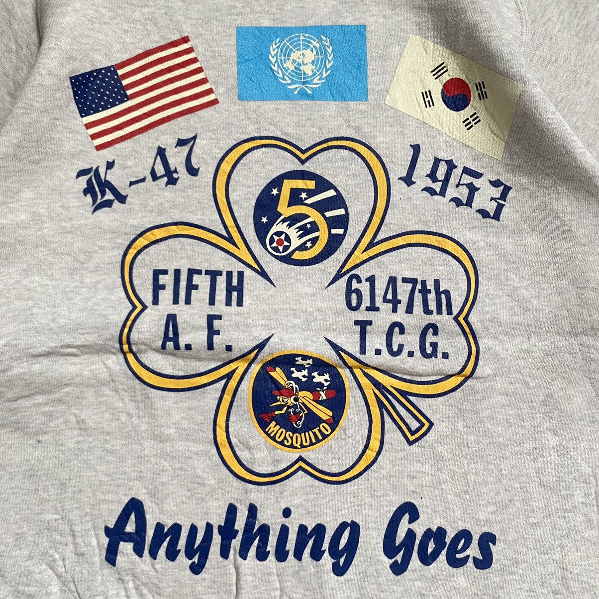 Buzz Rickson's Buzz Rickson’s Mosquito Club Crewneck Size US M / EU 48-50 / 2 - 4 Thumbnail
