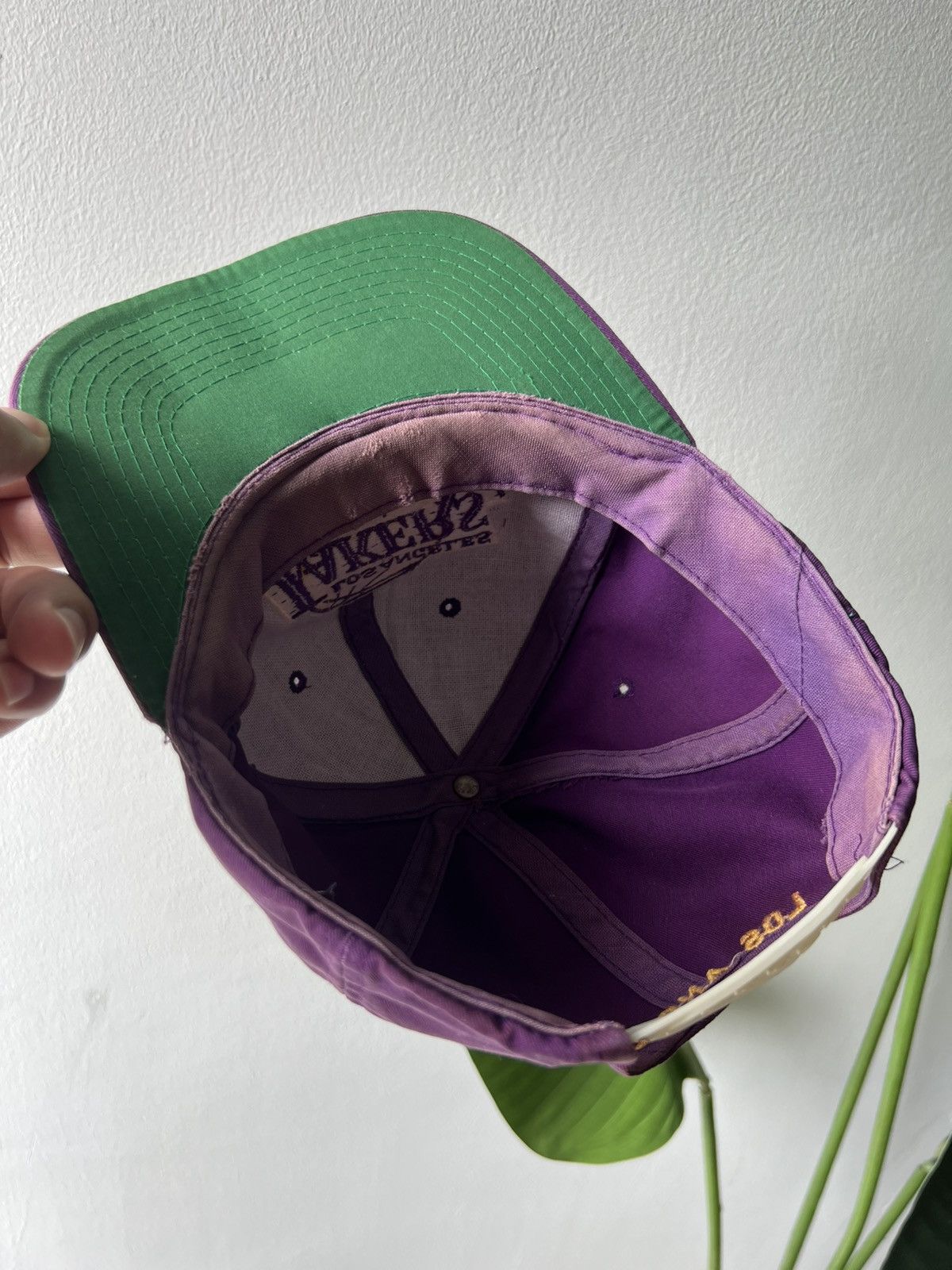 NBA × Vintage Vintage Lakers Snapback Cap Size ONE SIZE - 9 Thumbnail