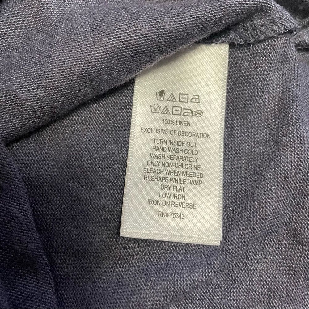 Other New Catherine Malandrino Linen Sleeveless Grey Top Size XS Size XS / US 0-2 / IT 36-38 - 6 Thumbnail