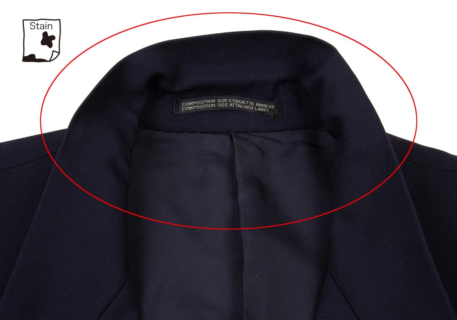 Yohji Yamamoto Yohji Yamamoto Wool Gabardine Jacket Navy M Size US M / EU 48-50 / 2 - 6 Thumbnail