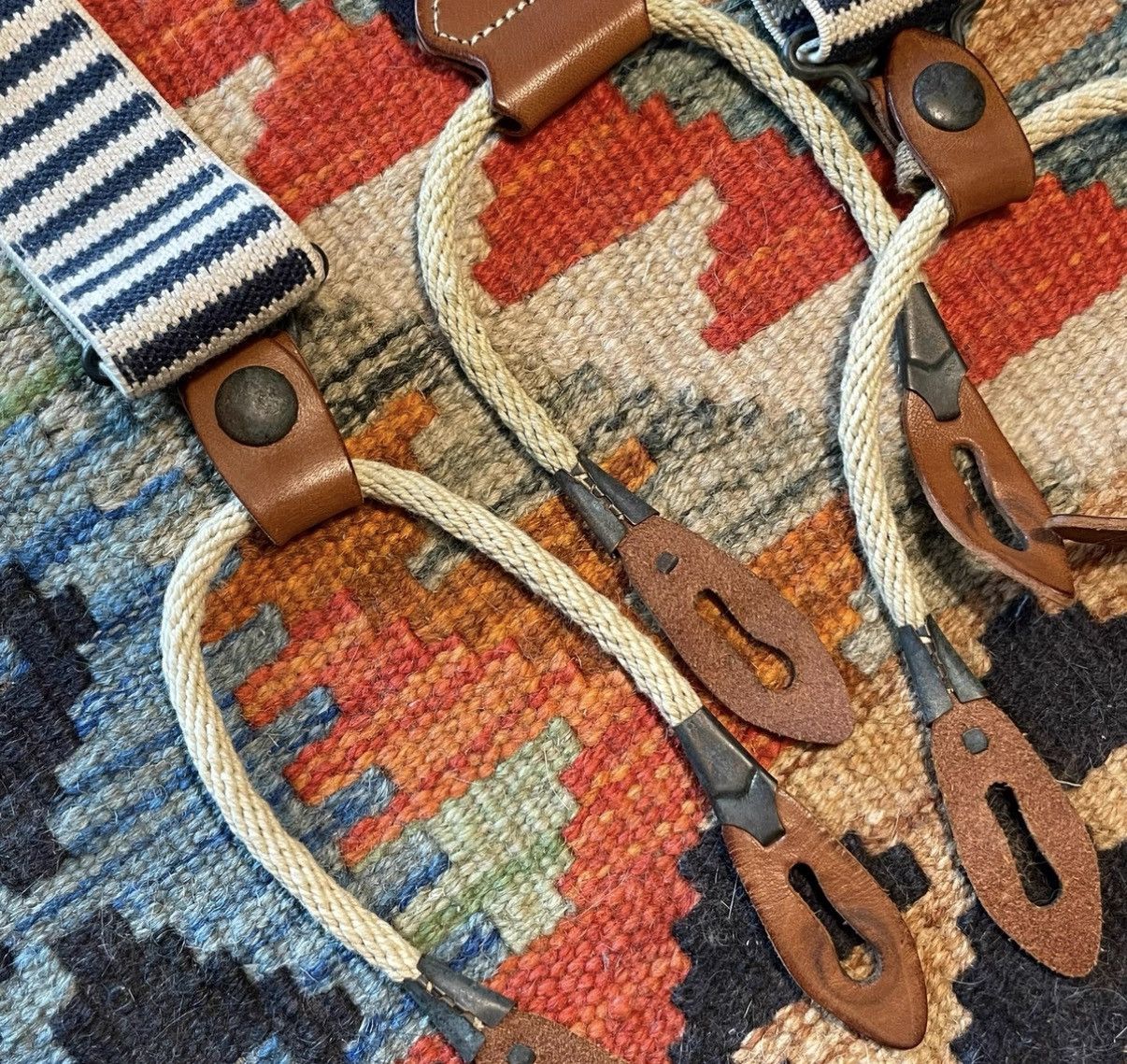 Polo Ralph Lauren RRL Ralph Lauren Polo RL Suspenders K22 Size ONE SIZE - 3 Thumbnail