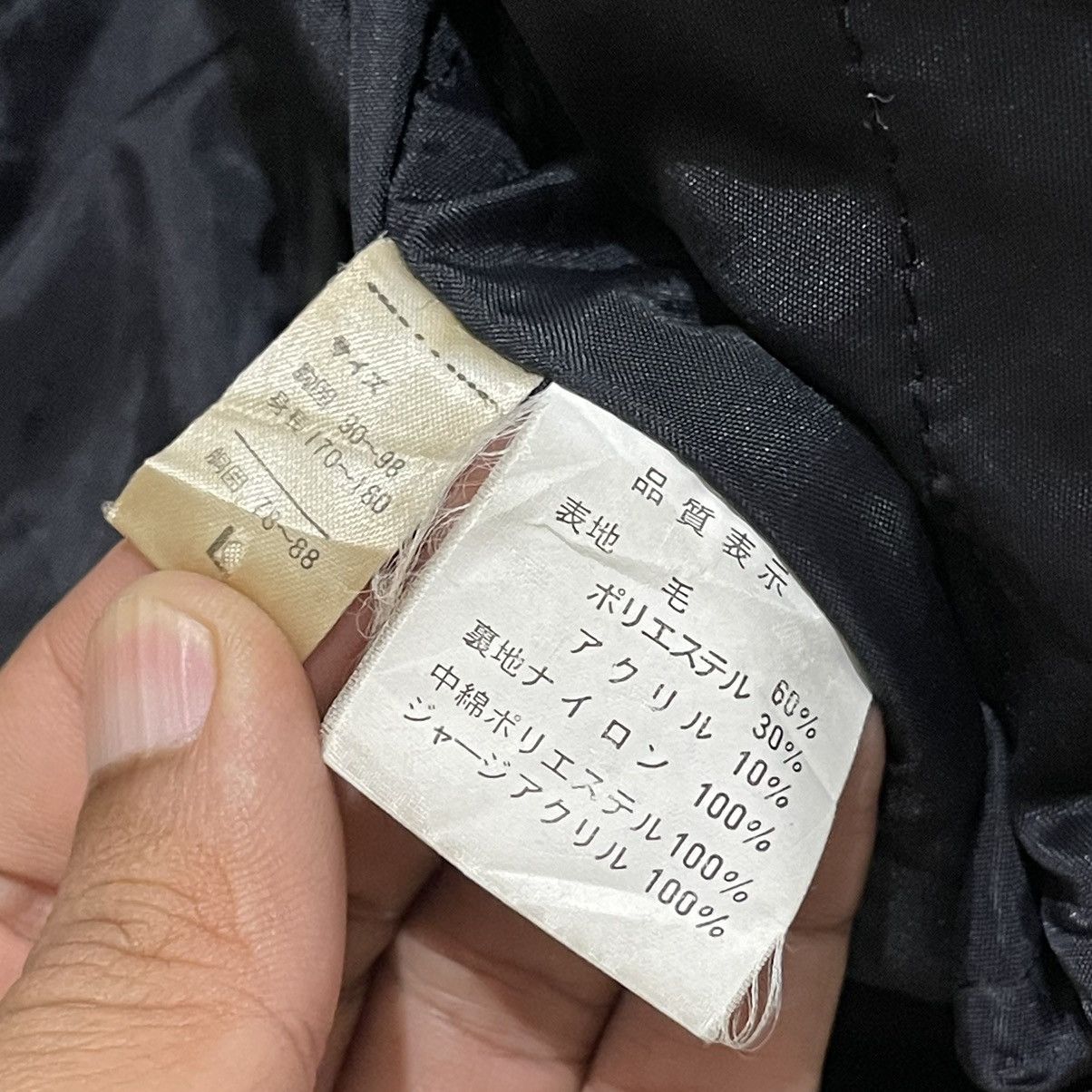 Designer × Vintage Vintage 90s MilaGosta Wool Bomber Jacket Size US M / EU 48-50 / 2 - 13 Thumbnail