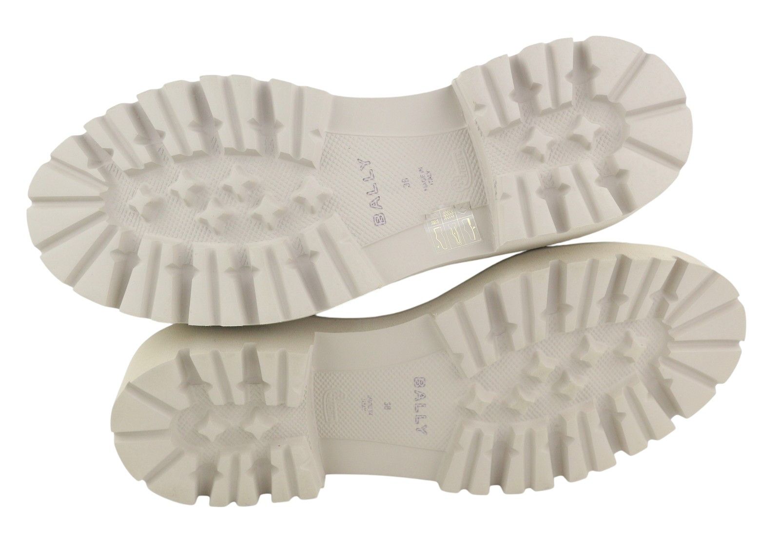 Bally NINNI EU38 Ivory Shearling Laced Mid Top Boots 88405 Size US 7 / IT 37 - 9 Thumbnail