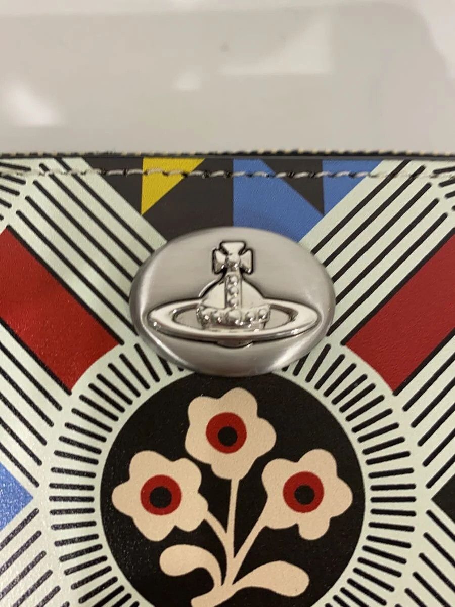 Vivienne Westwood Geometric Flower Orb Badge Wallet Size ONE SIZE - 3 Thumbnail