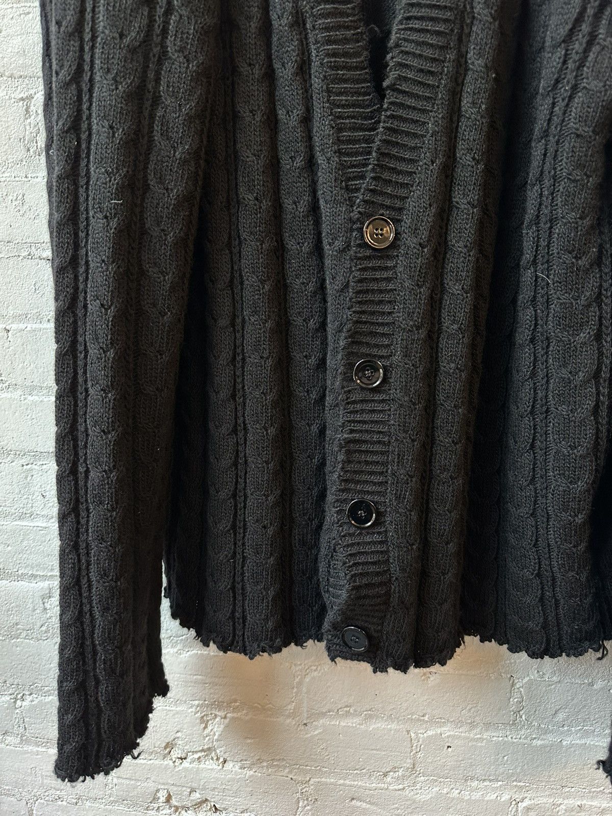 Maison Margiela MARGIELA THRASHED XL KNITT CARDIGAN Size US XL / EU 56 / 4 - 2 Thumbnail