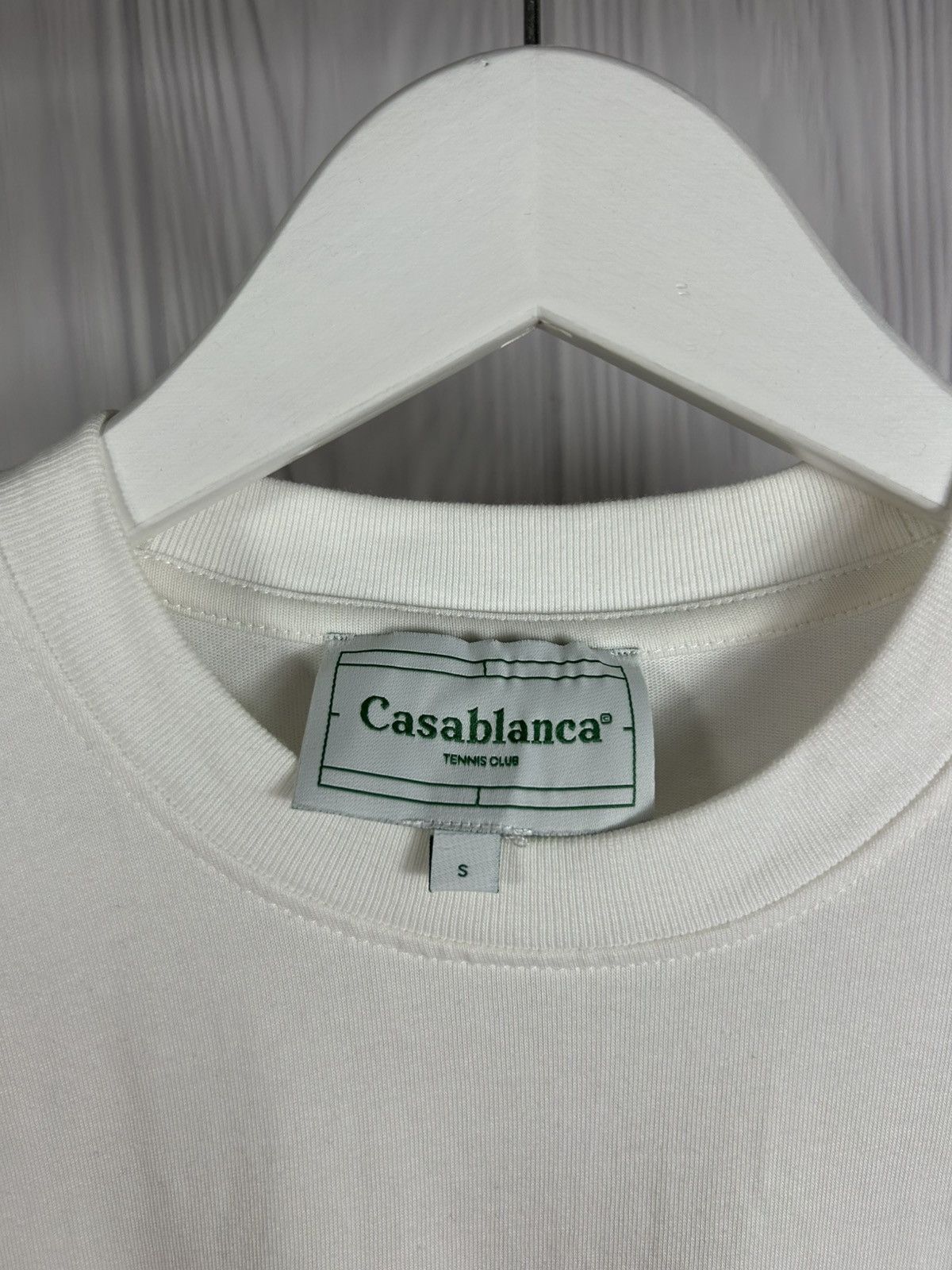 Casablanca Rare Casablanca Tennis Club Graphic White T-Shirt Size S Size US S / EU 44-46 / 1 - 8 Thumbnail