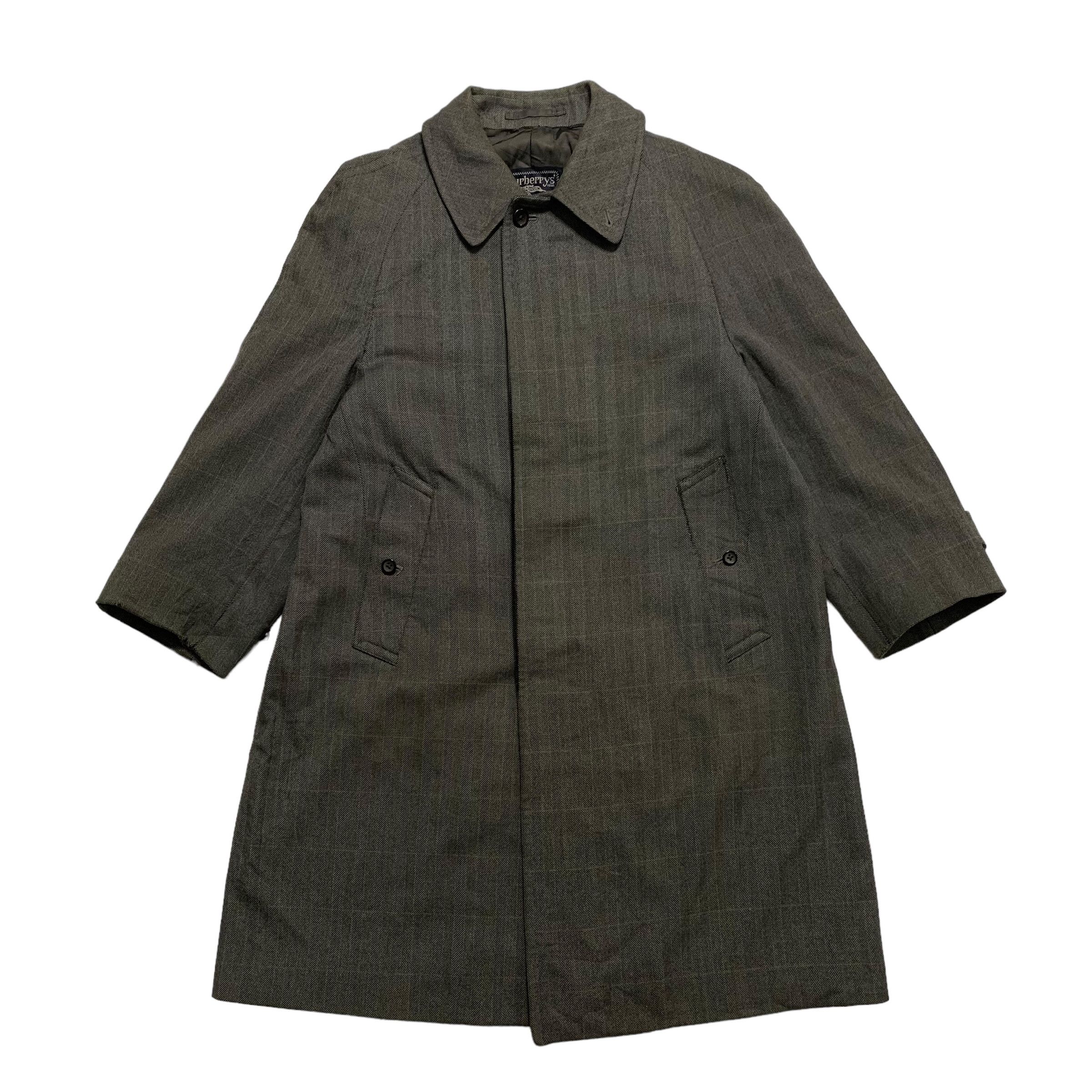 Burberry Vintage 80s Burberrys Checkered Coat Size US S / EU 44-46 / 1 - 1 Thumbnail