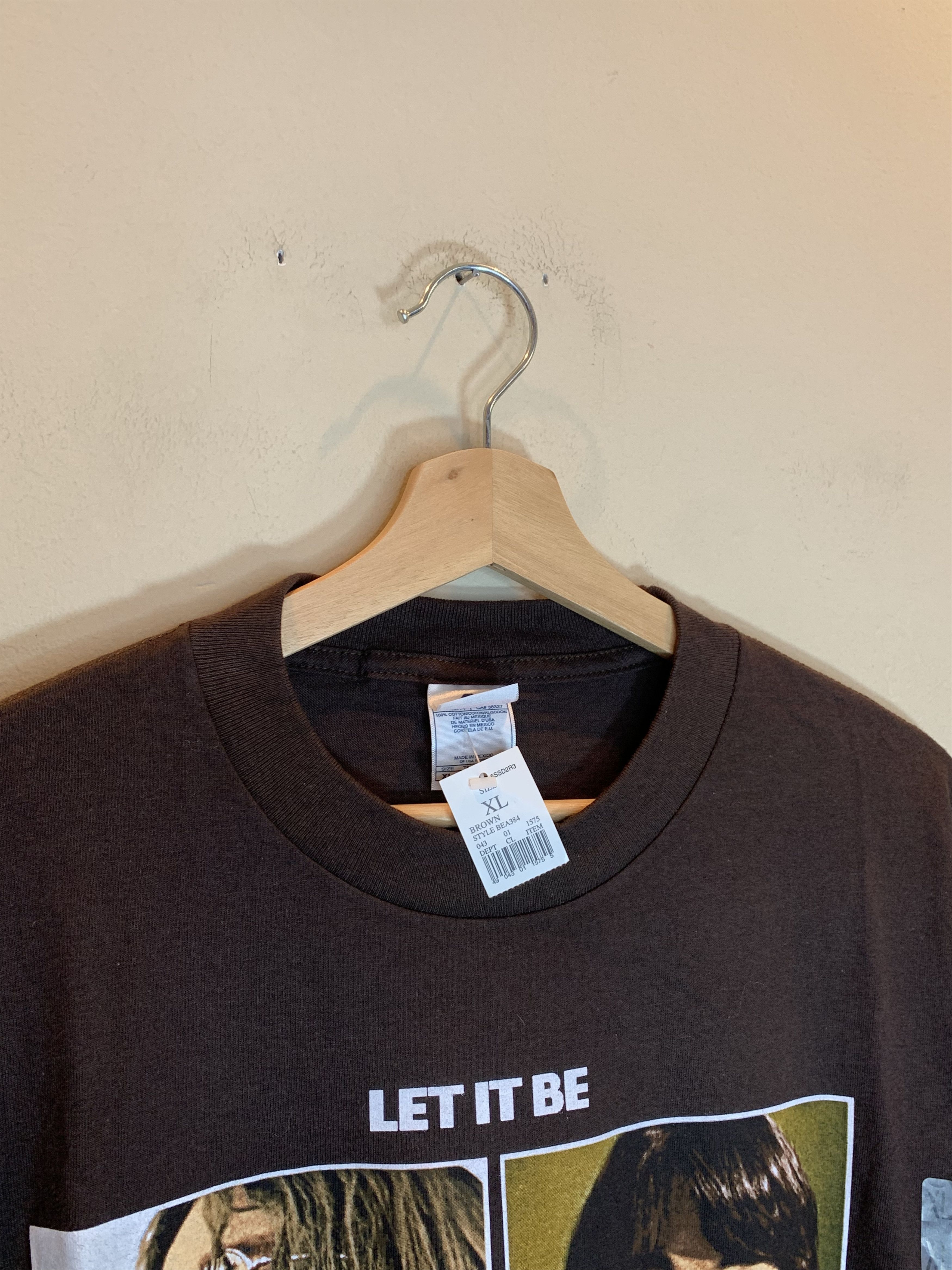 Band Tees RARE Vintage The Beatles Let It Be Portrait Band Art T-Shirt Size US XL / EU 56 / 4 - 5 Thumbnail