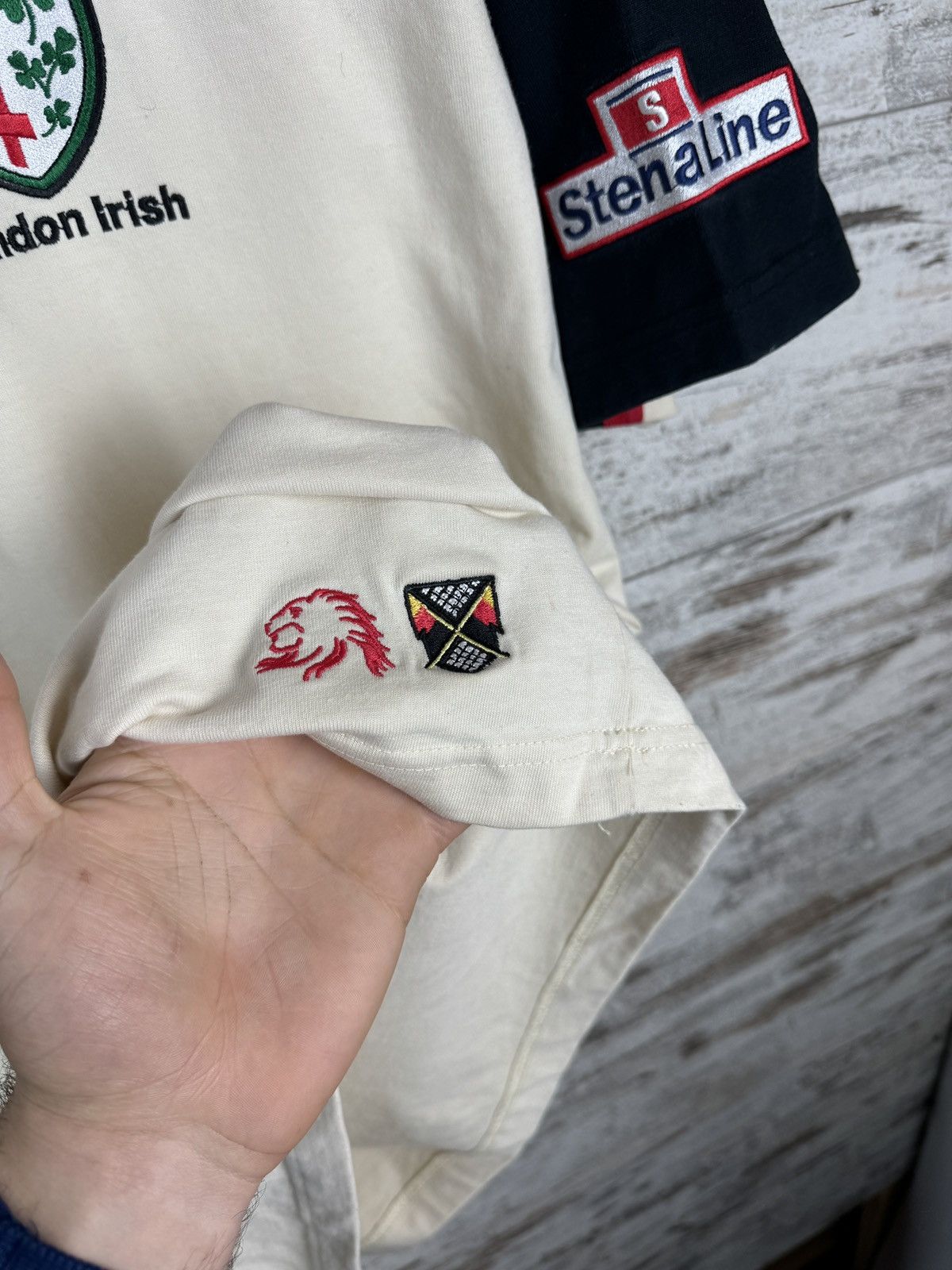 Vintage Mens Vintage KooGa London Irish rugby polos T-shirt Size US L / EU 52-54 / 3 - 8 Thumbnail