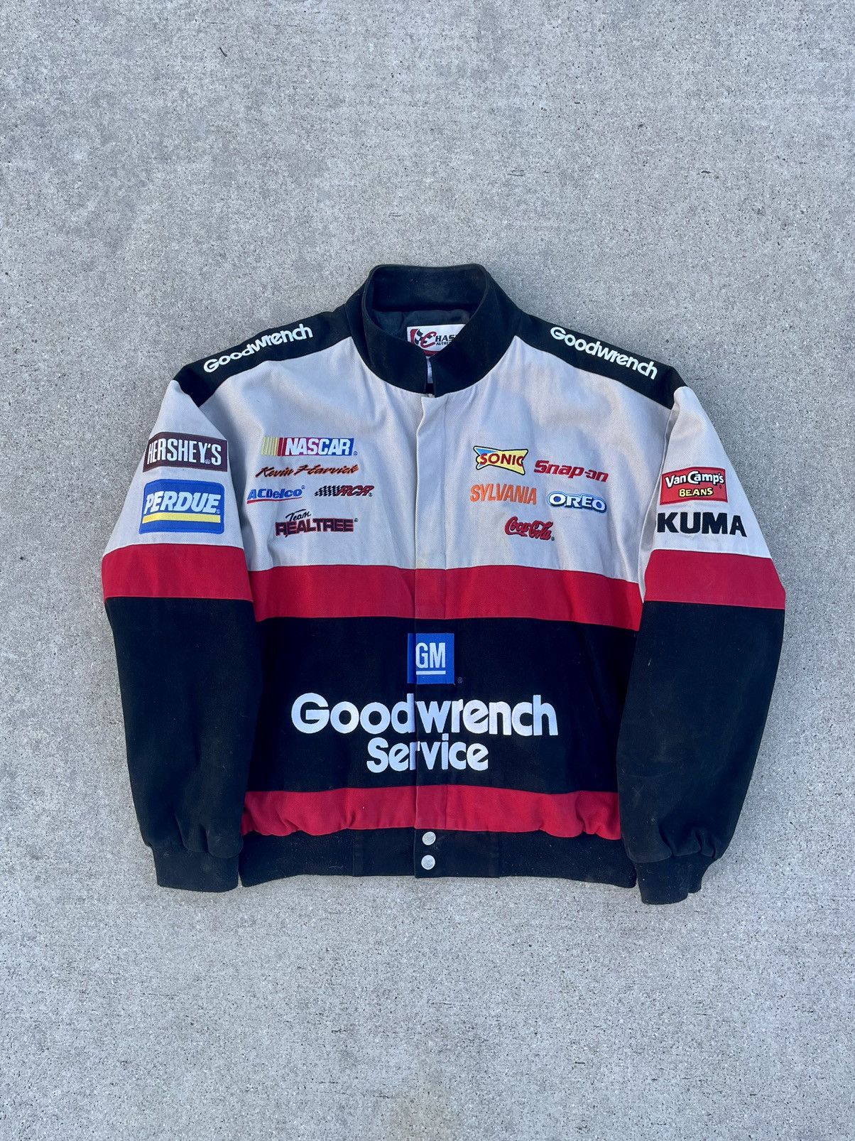 Vintage Vintage NASCAR 90s Goodwrench Kevin Harvick Racing Jacket | Grailed