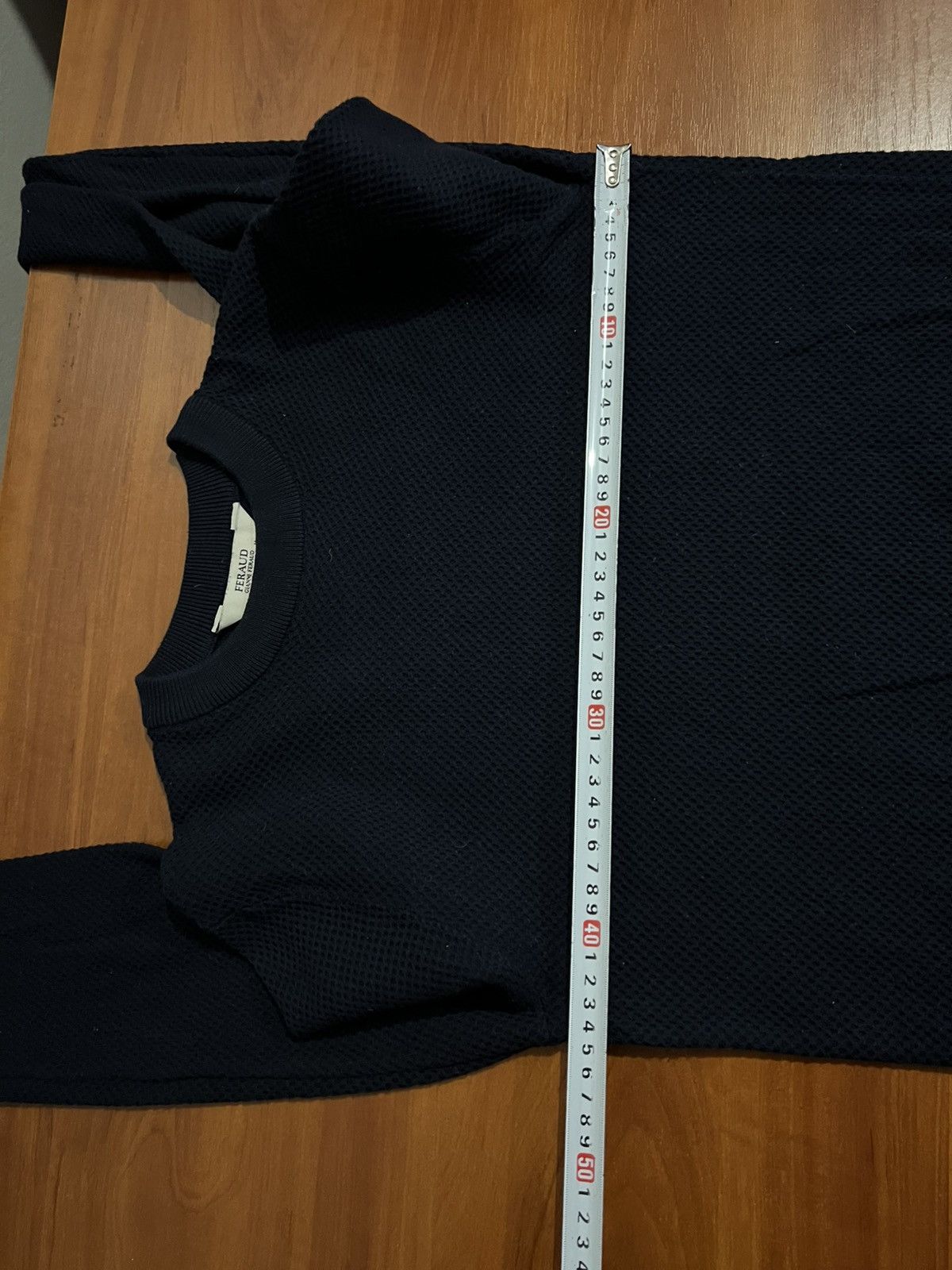 Gianni Feraud GIANNI FERAUD MENS NAVY CLASSIC CASUAL SOLID SWEATER JUMPER Size US M / EU 48-50 / 2 - 11 Thumbnail