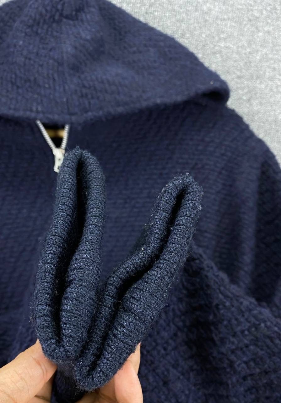 Issey Miyake Vintage Issey Miyake Zucca Knitted Wool Hoodie Jacket Size M / US 6-8 / IT 42-44 - 12 Thumbnail
