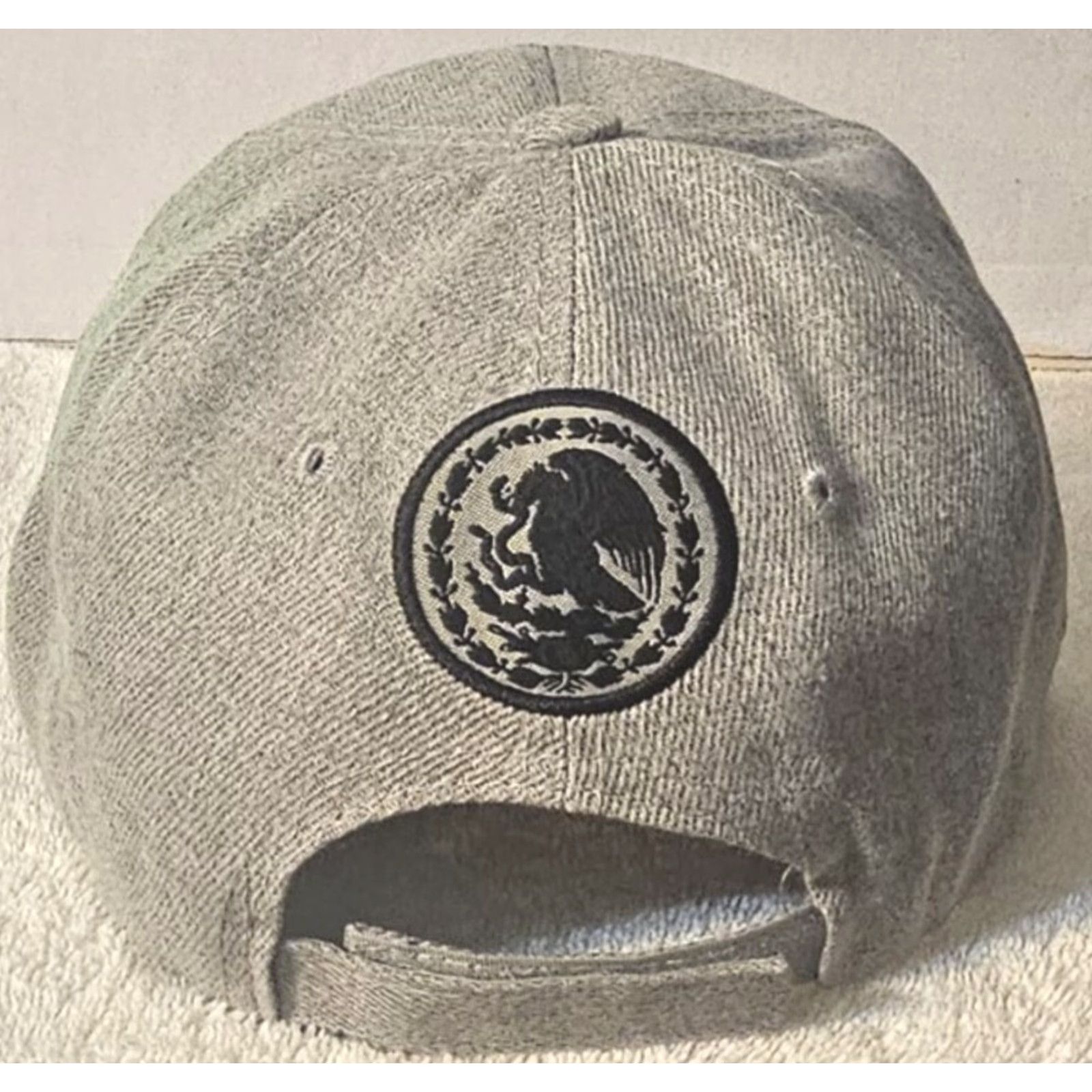 Durango VINTAGE Durango Mexico Baseball Cap Men Adjustable Gray 2023 Mexican State Eagle Size ONE SIZE - 2 Thumbnail