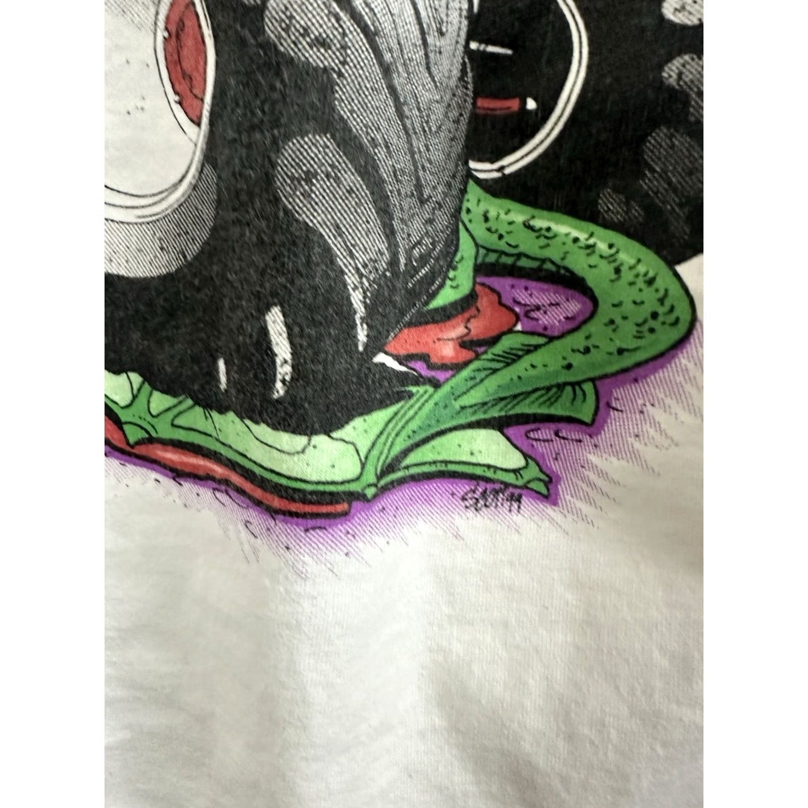 Hanes RARE VTG Kreg Christensen Dragon Slayer Monster Truck T-Shirt Size M White Men Size US M / EU 48-50 / 2 - 5 Thumbnail
