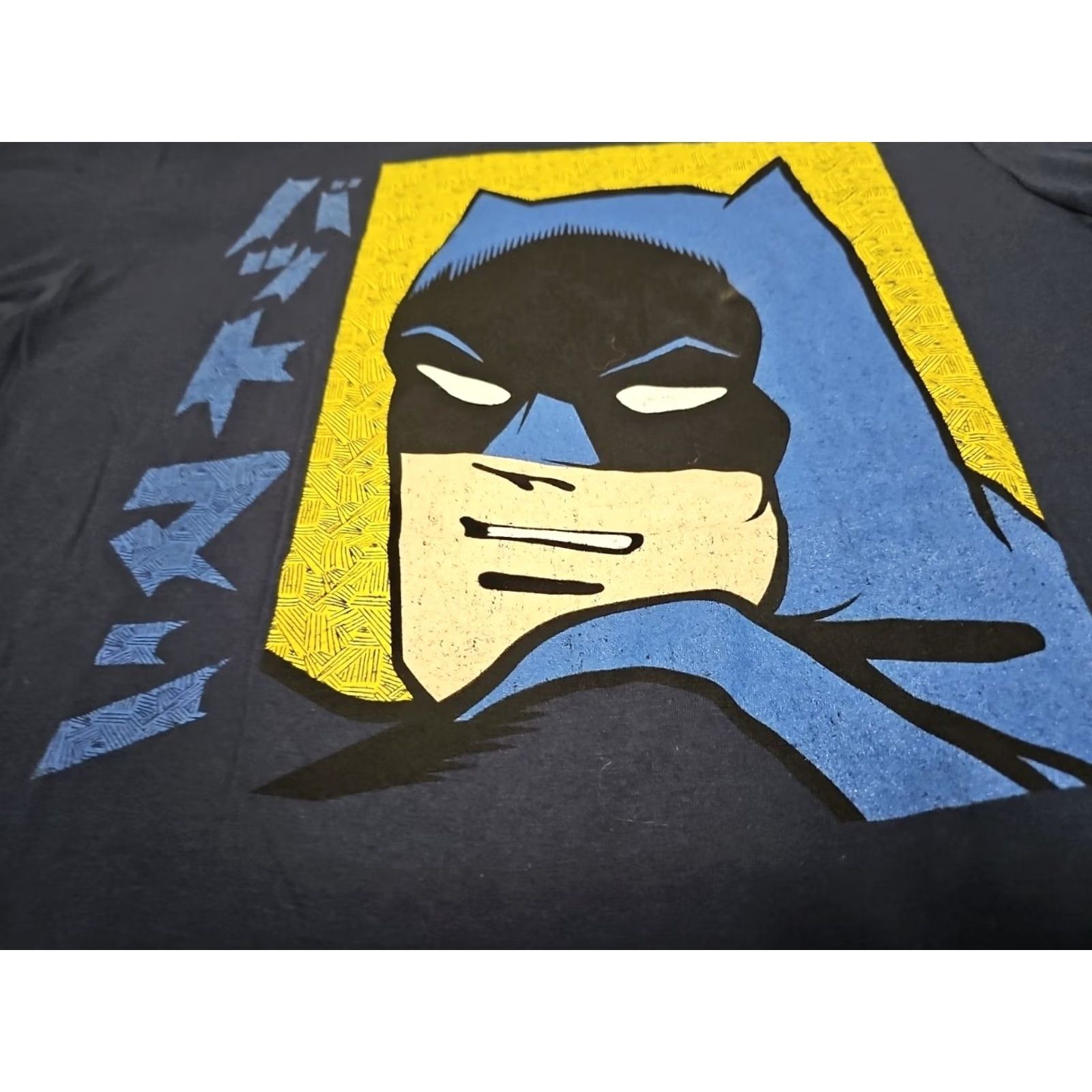 Etro Batman T-Shirt Short Sleeve Crew Neck Blue - Graphic Print - Batman - Medium - Unisex Adults - Comics Geek Retro Size US M / EU 48-50 / 2 - 7 Thumbnail
