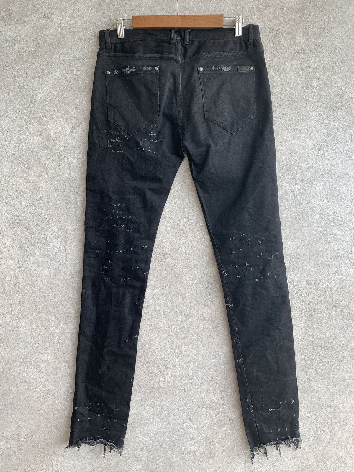 Japanese Brand Bennu Japan X Resurrection Handmade Japan Distressed Jeans Size US 30 / EU 46 - 2 Thumbnail