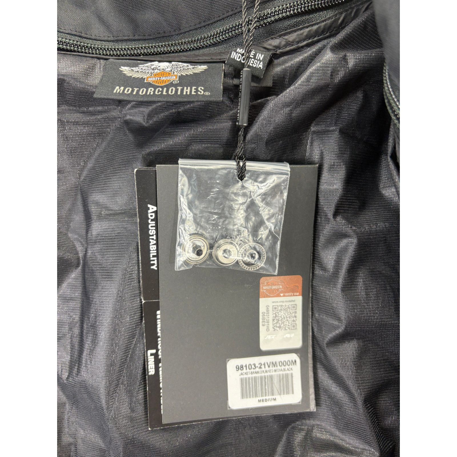 Harley Davidson Harley Davidson Brawler Genuine Padded Bike Jacket Mens M Size US M / EU 48-50 / 2 - 9 Thumbnail