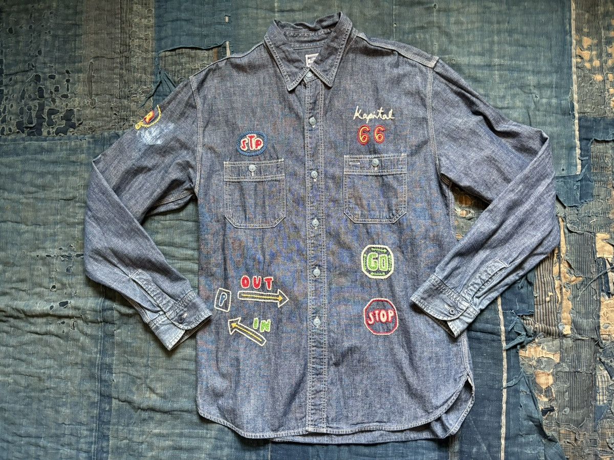 Kapital × Kapital Kountry kapital embroidery chambray shirts kountry Size US L / EU 52-54 / 3 - 1 Thumbnail
