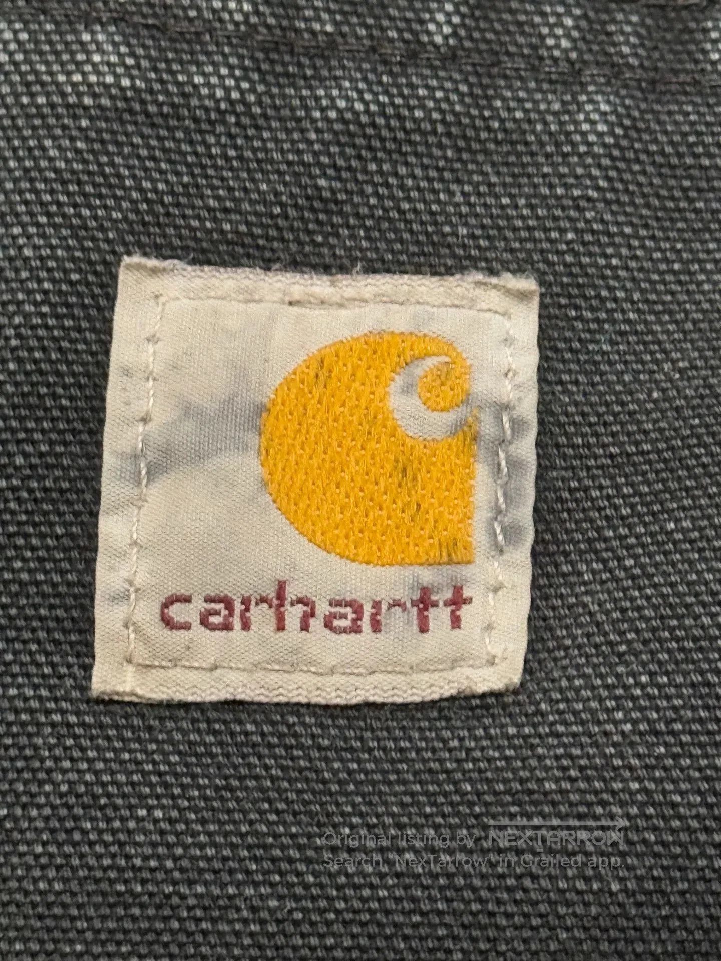 Vintage Vintage Carhartt Black Hooded Jacket. Size US M / EU 48-50 / 2 - 5 Thumbnail