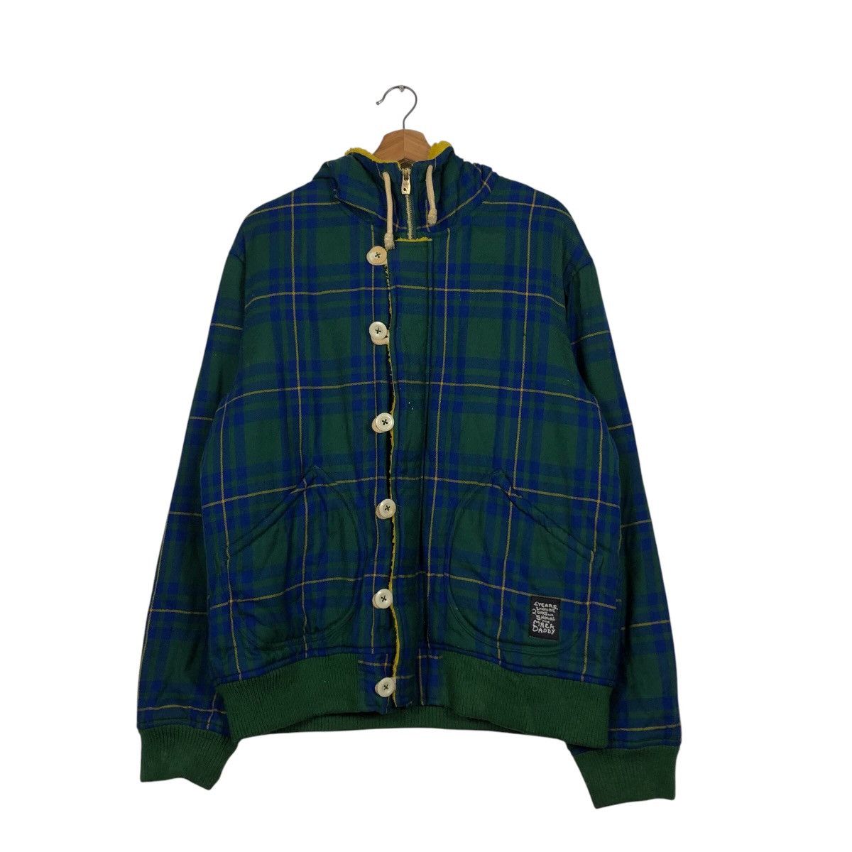Hysteric Glamour 📌Tartan Design Mackdaddy Jacket Sherpa Blanket Size US M / EU 48-50 / 2 - 13 Thumbnail