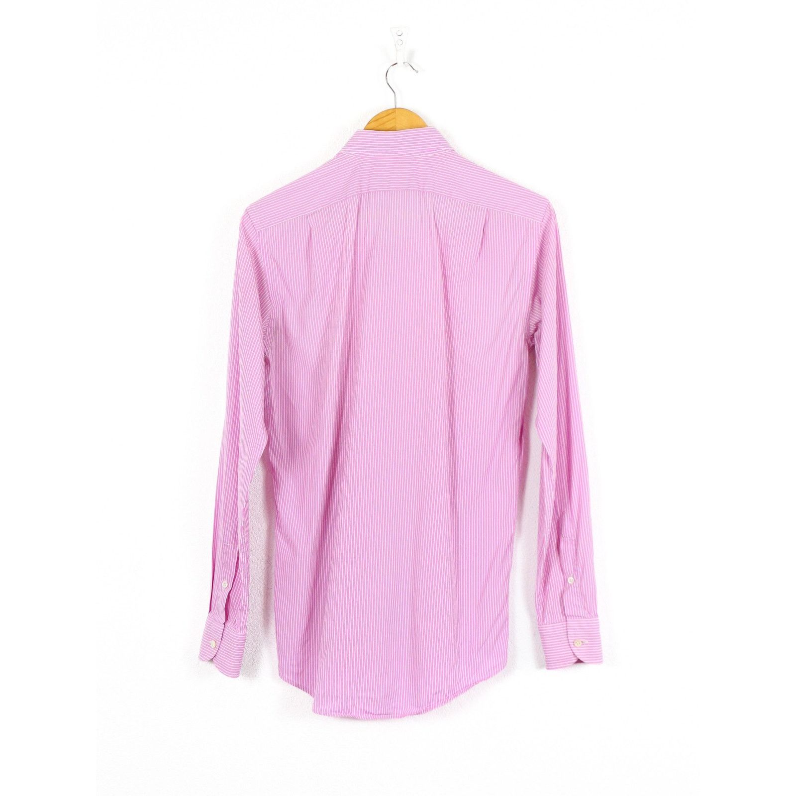 Ralph Lauren Black Label Ralph Lauren Black Label Pink Striped Shirt 14 1/2 Size US M / EU 48-50 / 2 - 6 Thumbnail