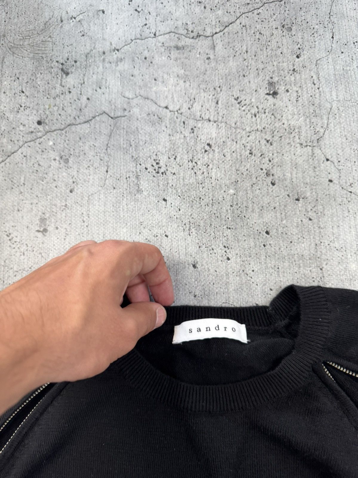 Sandro Sweatshirt Sandro Rick Owens Style Sweater size S/M Size US M / EU 48-50 / 2 - 4 Thumbnail