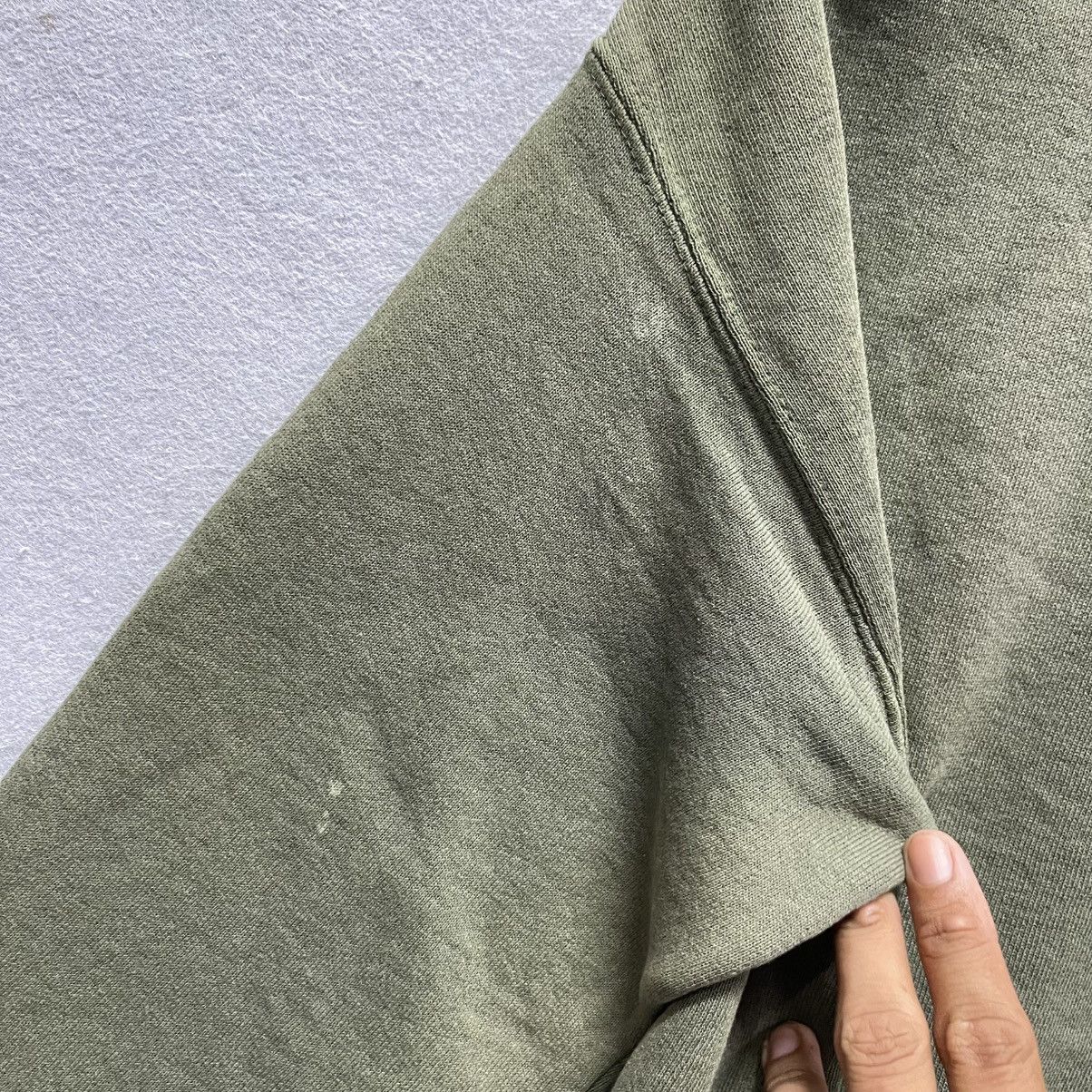 Fruit Of The Loom Vintage Fruit of the Loom BEST Blank Crewneck – Olive Green Size US M / EU 48-50 / 2 - 5 Thumbnail