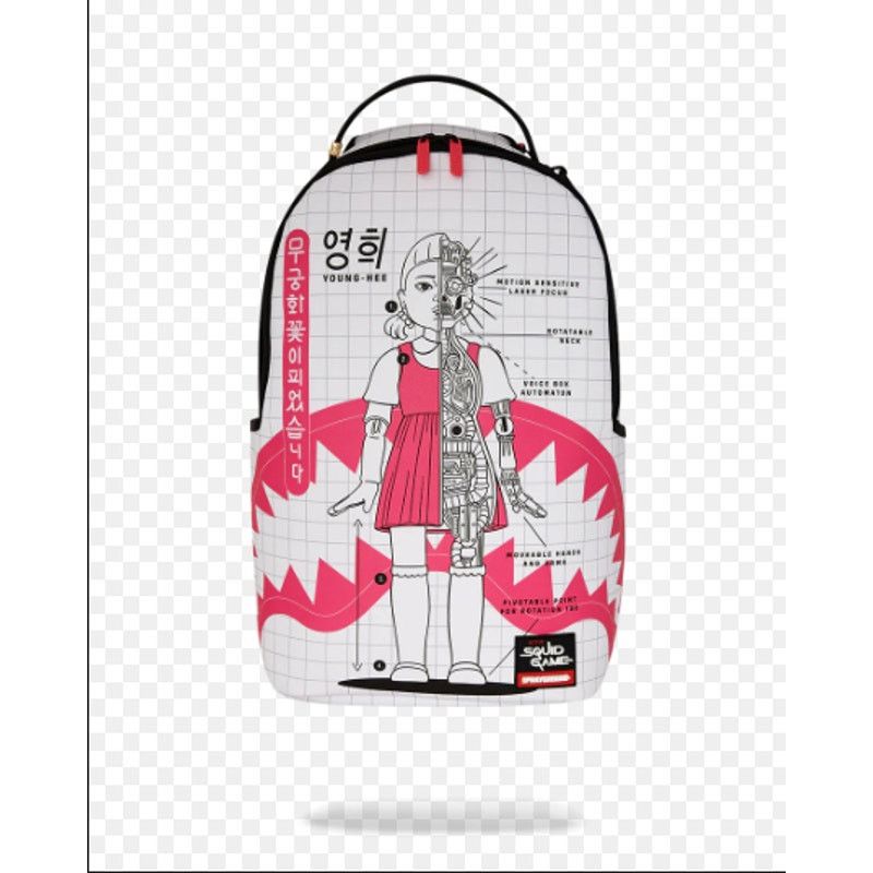 Sprayground SPRAYGROUND SQUID GAME COLLAB ROBOT GIRL BACKPACK Size ONE SIZE - 1 Thumbnail