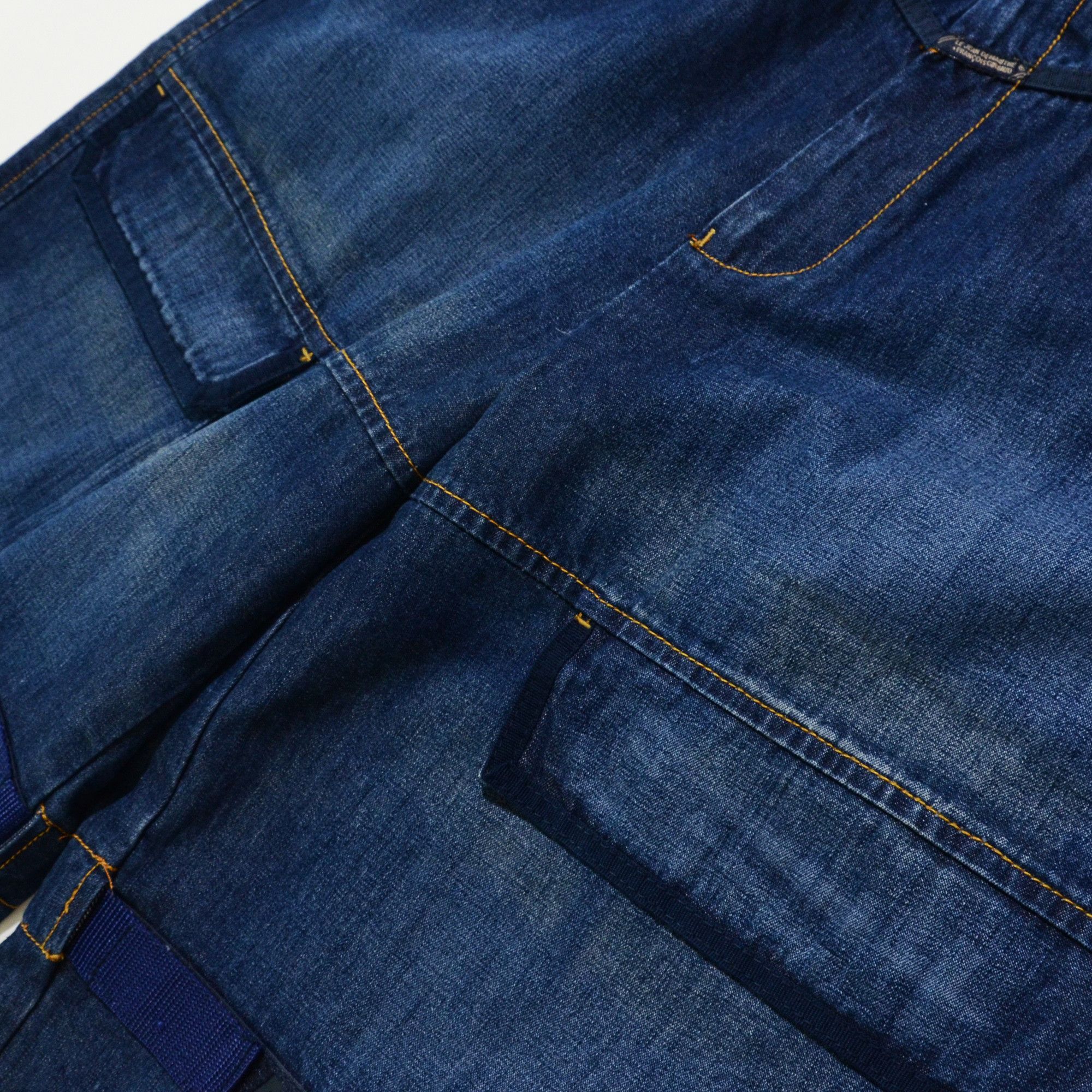 Marithe + Francois Girbaud [Folding Color Defects] M+FG W38 Cargo Jorts Y2K Craft Size US 38 / EU 54 - 11 Thumbnail