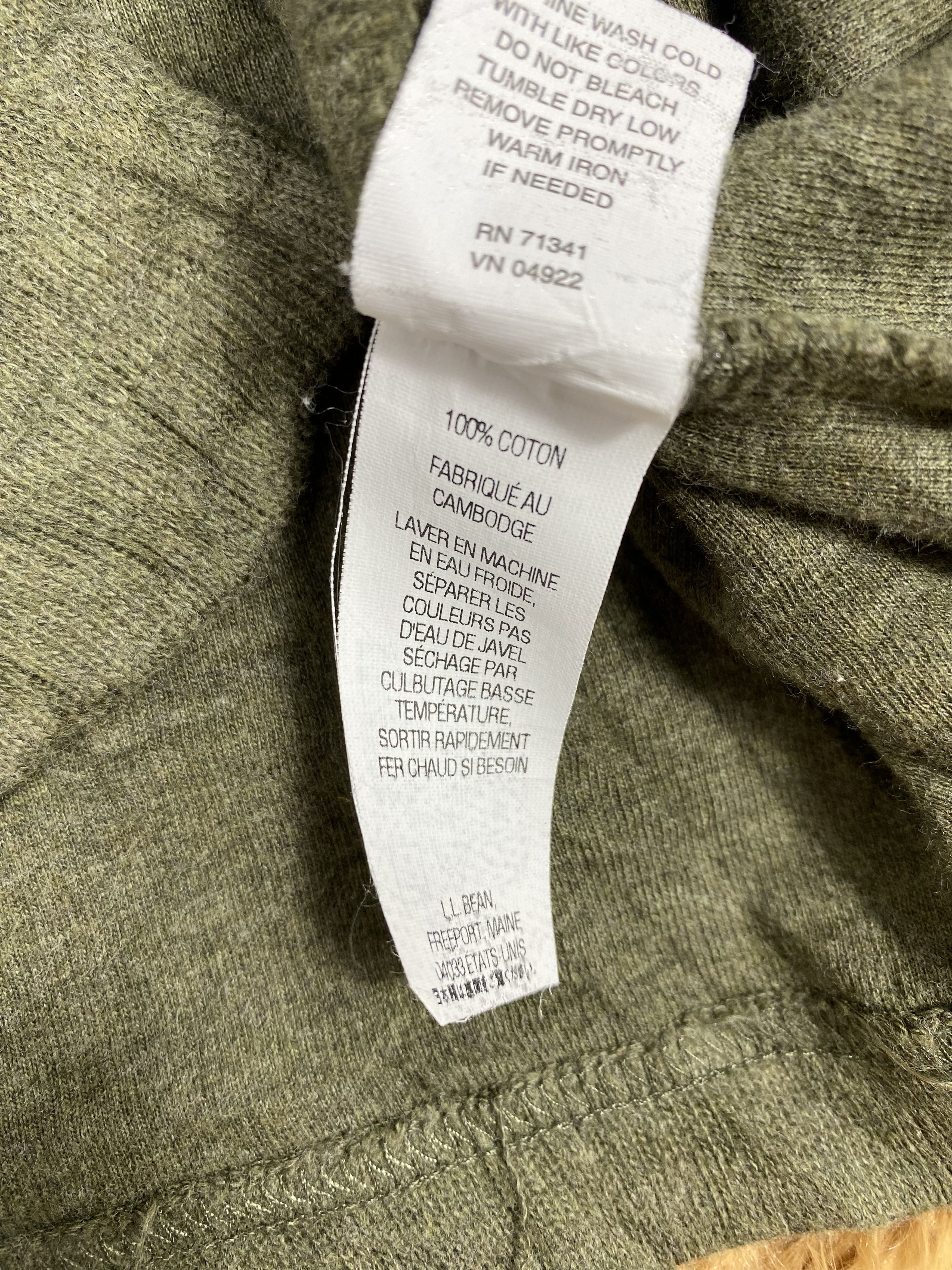 L.L. Bean Vintage LL Bean Half Zipper Sweatshirts PS0158 Size US XL / EU 56 / 4 - 7 Thumbnail