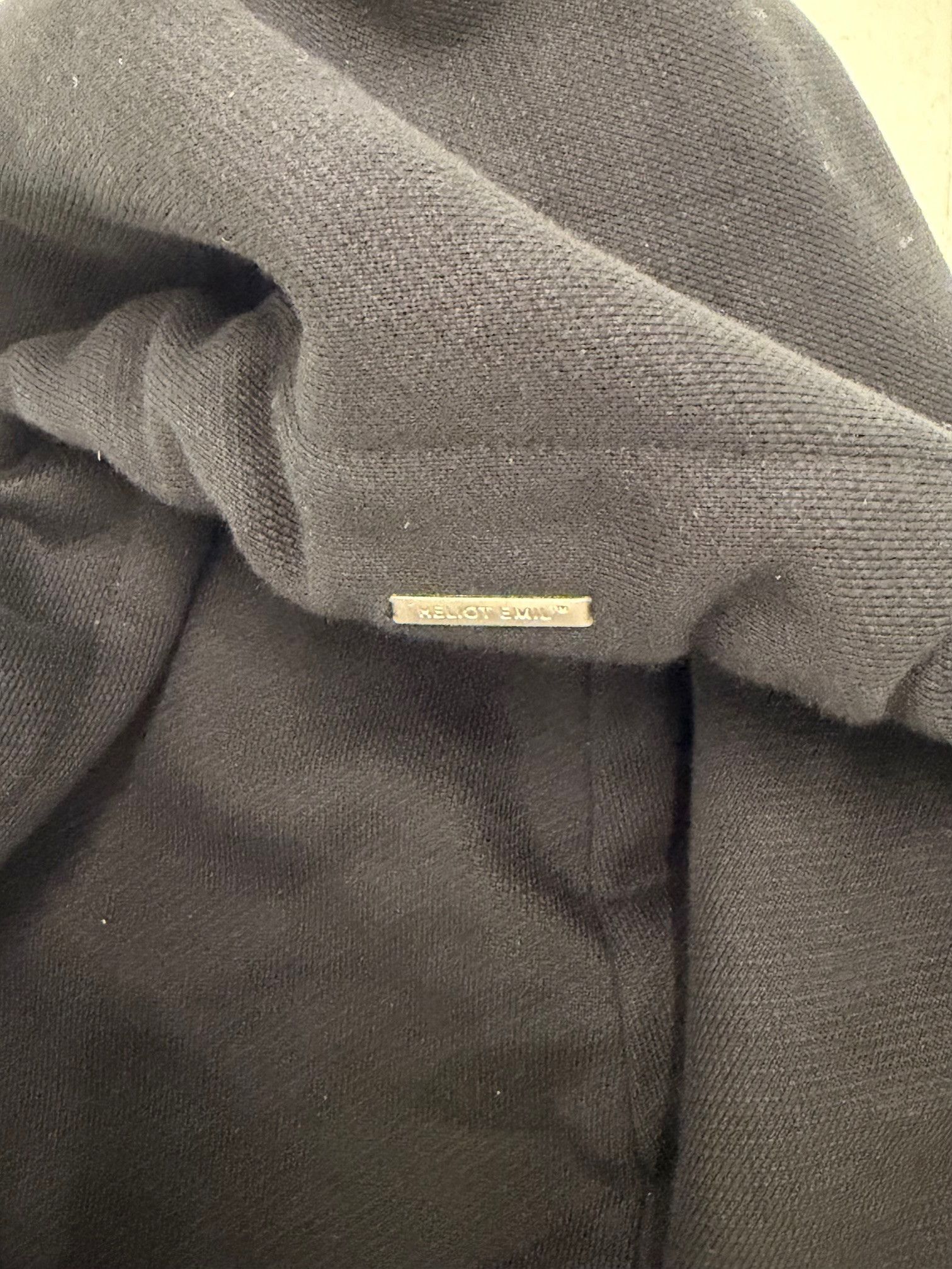 Heliot Emil Referential Transparency SS '19 Black Hoodie Size L Size US L / EU 52-54 / 3 - 5 Thumbnail