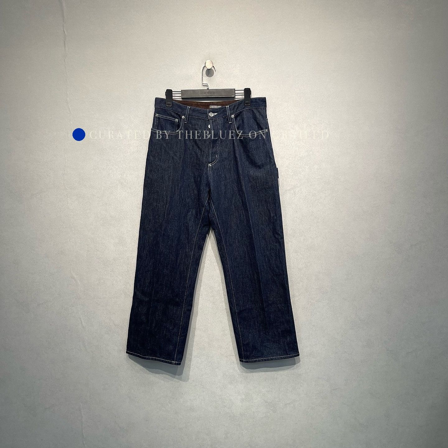 Dior Embroidered Blue Jeans Size US 30 / EU 46 - 1 Thumbnail