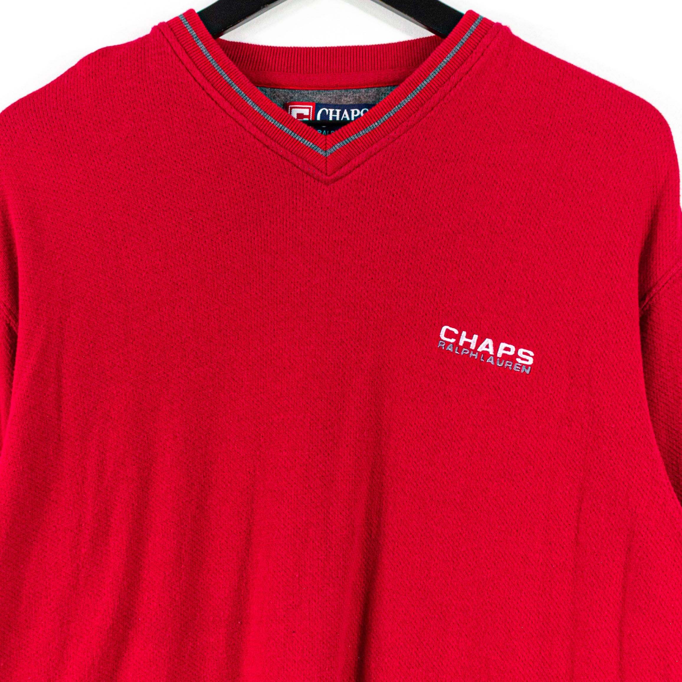 Chaps Ralph Lauren Chaps Ralph Lauren Embroidered Spell Out Sweater Medium Size US M / EU 48-50 / 2 - 5 Thumbnail