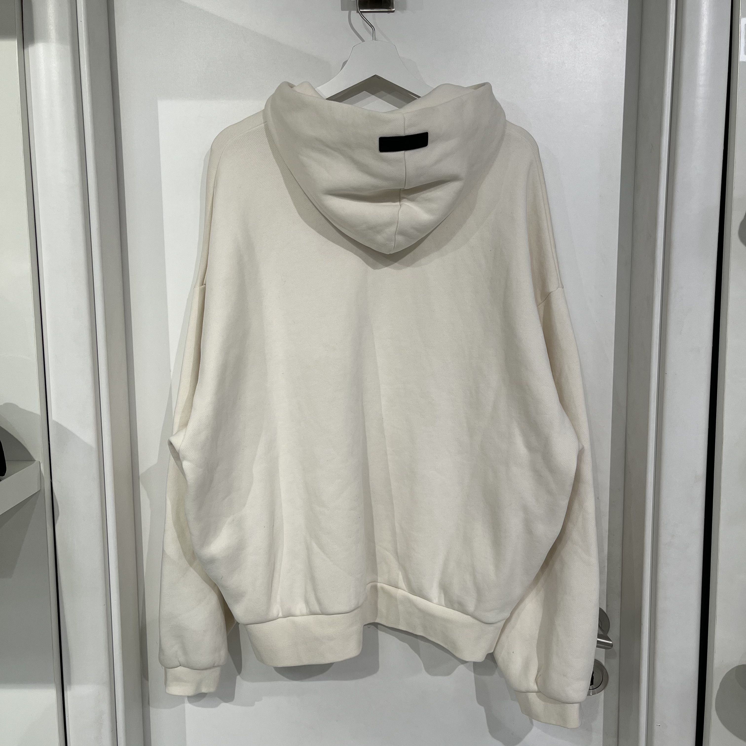 Essentials Fear of God Essentials Classic Fit Hoodie Cloud White Size US M / EU 48-50 / 2 - 2 Thumbnail
