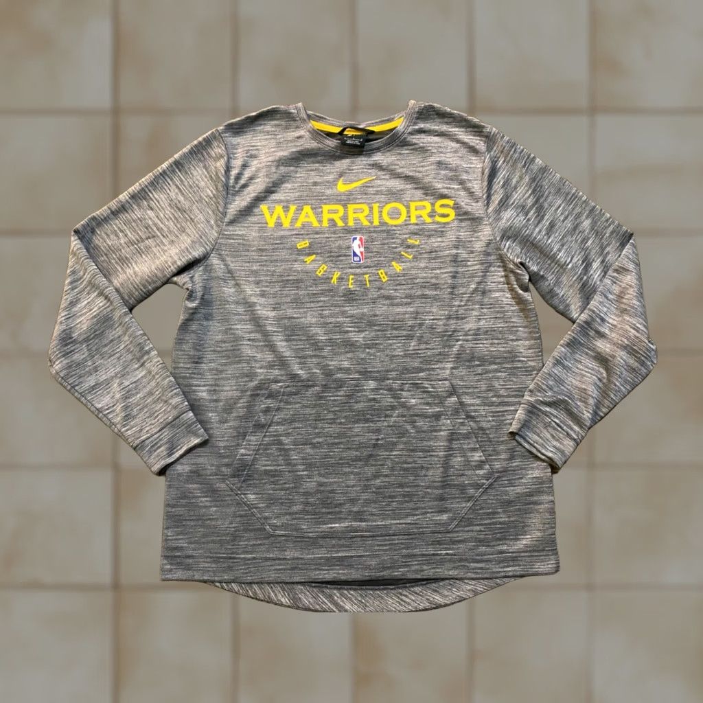 Nike Nike Golden State Warriors Gray Tee Long Sleeve Athletic XL Men’s Shirt Size US XL / EU 56 / 4 - 1 Thumbnail
