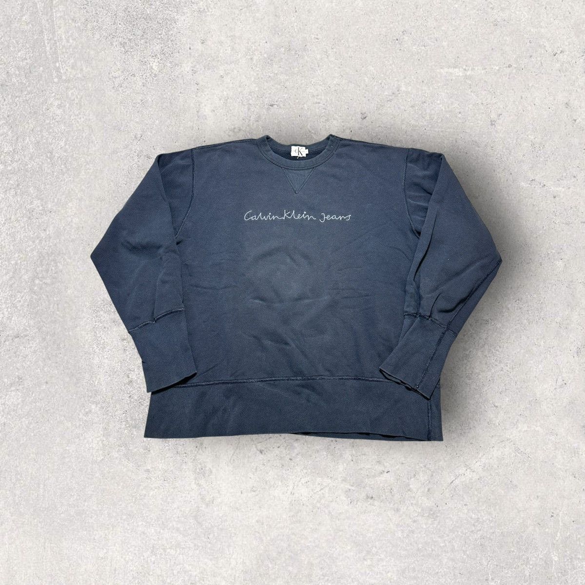 Calvin Klein × Vintage Vintage Calvin Klein Jeans sweatshirt Size US L / EU 52-54 / 3 - 1 Thumbnail