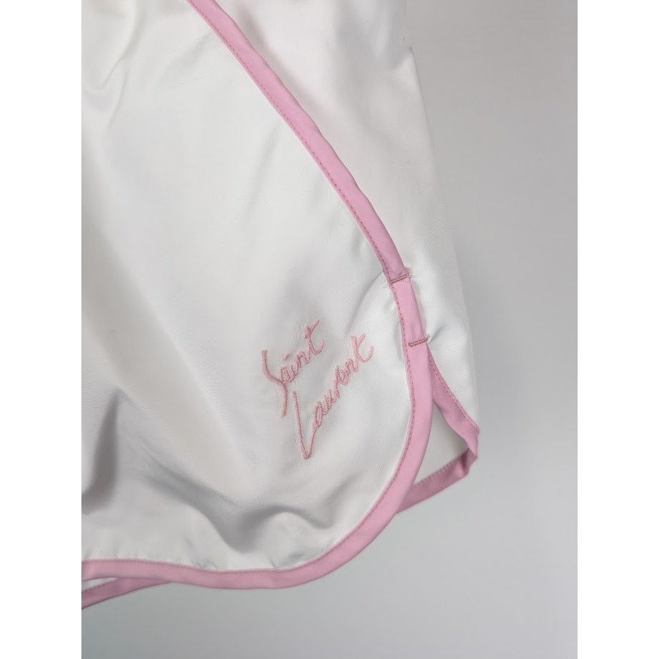 Saint Laurent Paris o1rshd1 Short in White Size US 36 / EU 52 - 6 Thumbnail