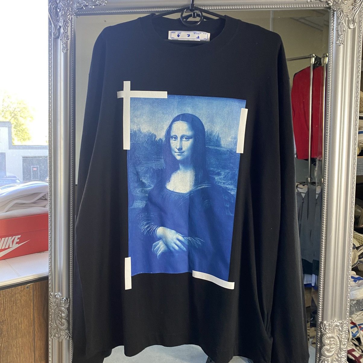 Off-White NEW Off White Long Sleeve Mono Lisa Size US XL / EU 56 / 4 - 2 Thumbnail