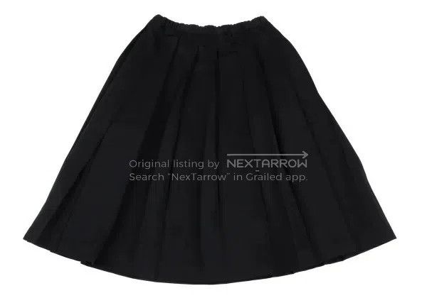Comme des Garcons Comme des Garcons size L Black and white vintage steel plea Size 23" - 3 Thumbnail