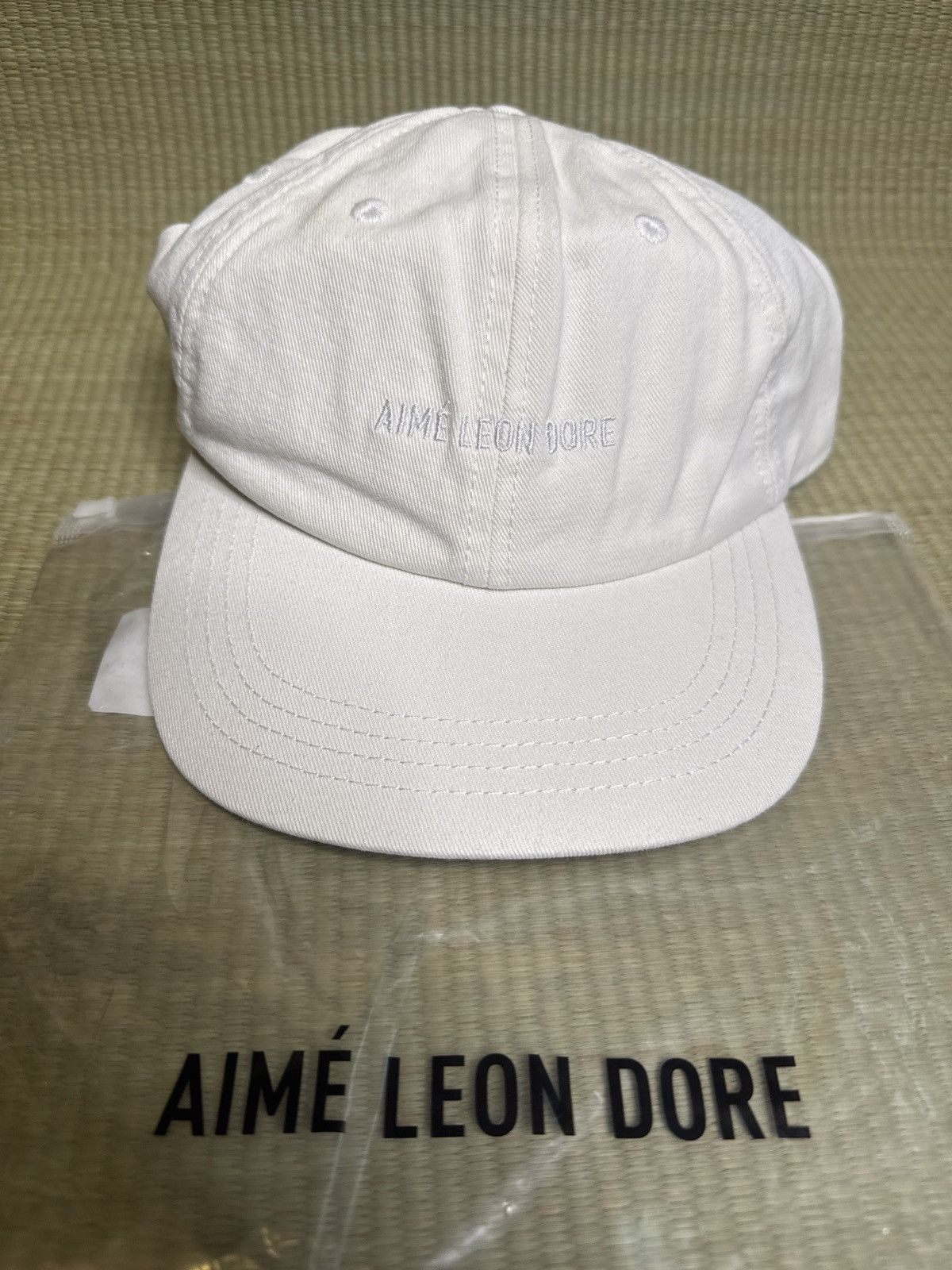 Aime Leon Dore New Aime Leon Dore Pristine White Hat Size ONE SIZE - 1 Thumbnail
