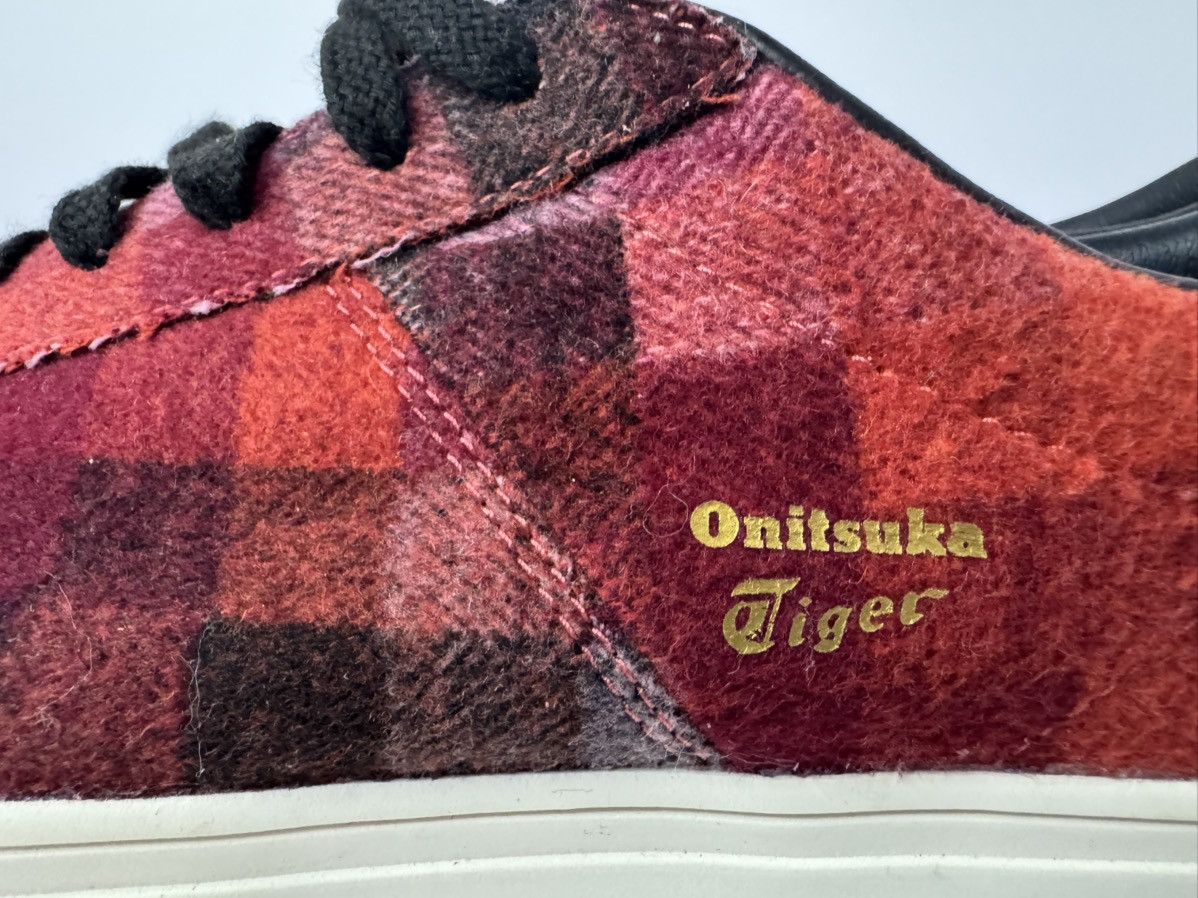 Onitsuka Tiger Onitsuka Tiger Plaid Wool Low Top Red Black Men’s Size 9 Size US 9 / EU 42 - 5 Thumbnail