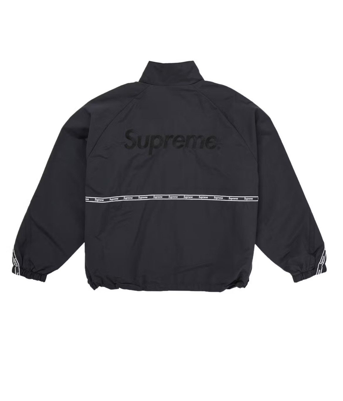 Supreme Supreme logo taping track jacket Size US L / EU 52-54 / 3 - 3 Thumbnail