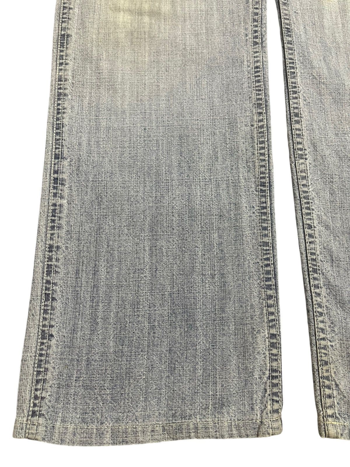 Uniqlo Vintage Japanese Uniqlo Blue Faded Wash Carpenter Jeans Size US 34 / EU 50 - 7 Thumbnail