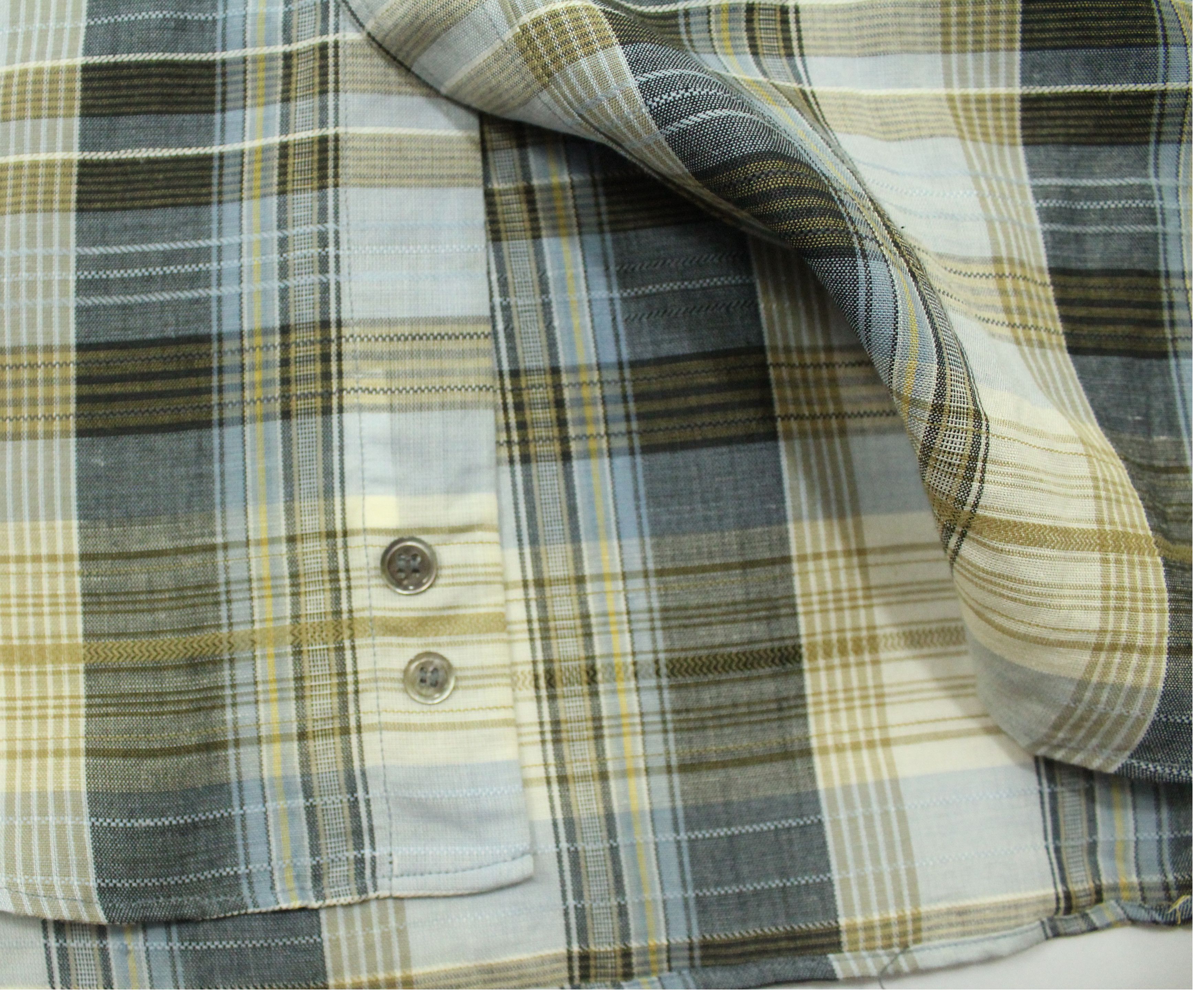 Christian Dior Monsieur Vintage CHRISTIAN DIOR MONSIEUR Shirt Plaid Checkered Size US L / EU 52-54 / 3 - 7 Thumbnail