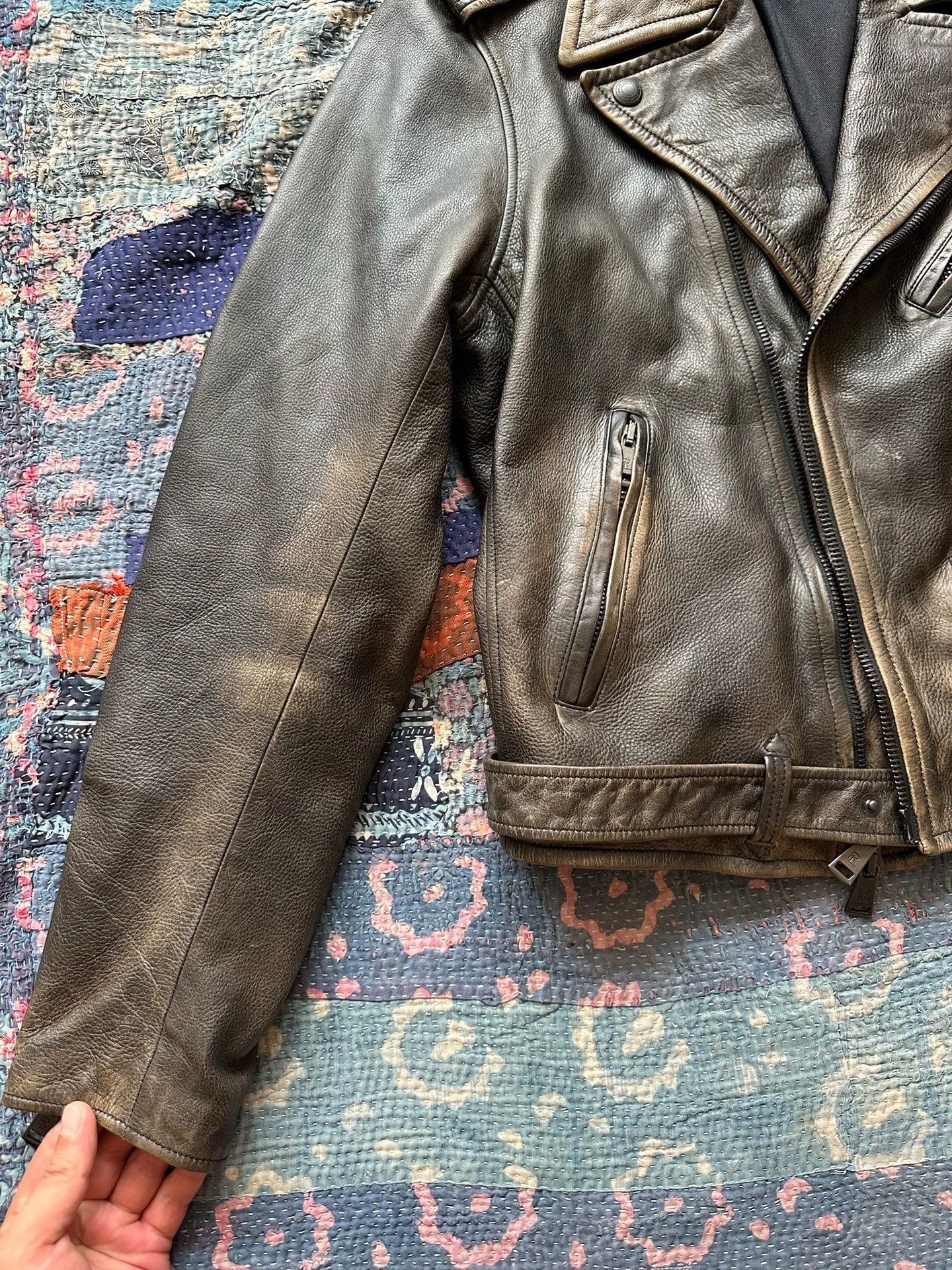 Polo Ralph Lauren RRL Purple Label Motorcycle Jacket M New W/Tags Size US M / EU 48-50 / 2 - 4 Thumbnail