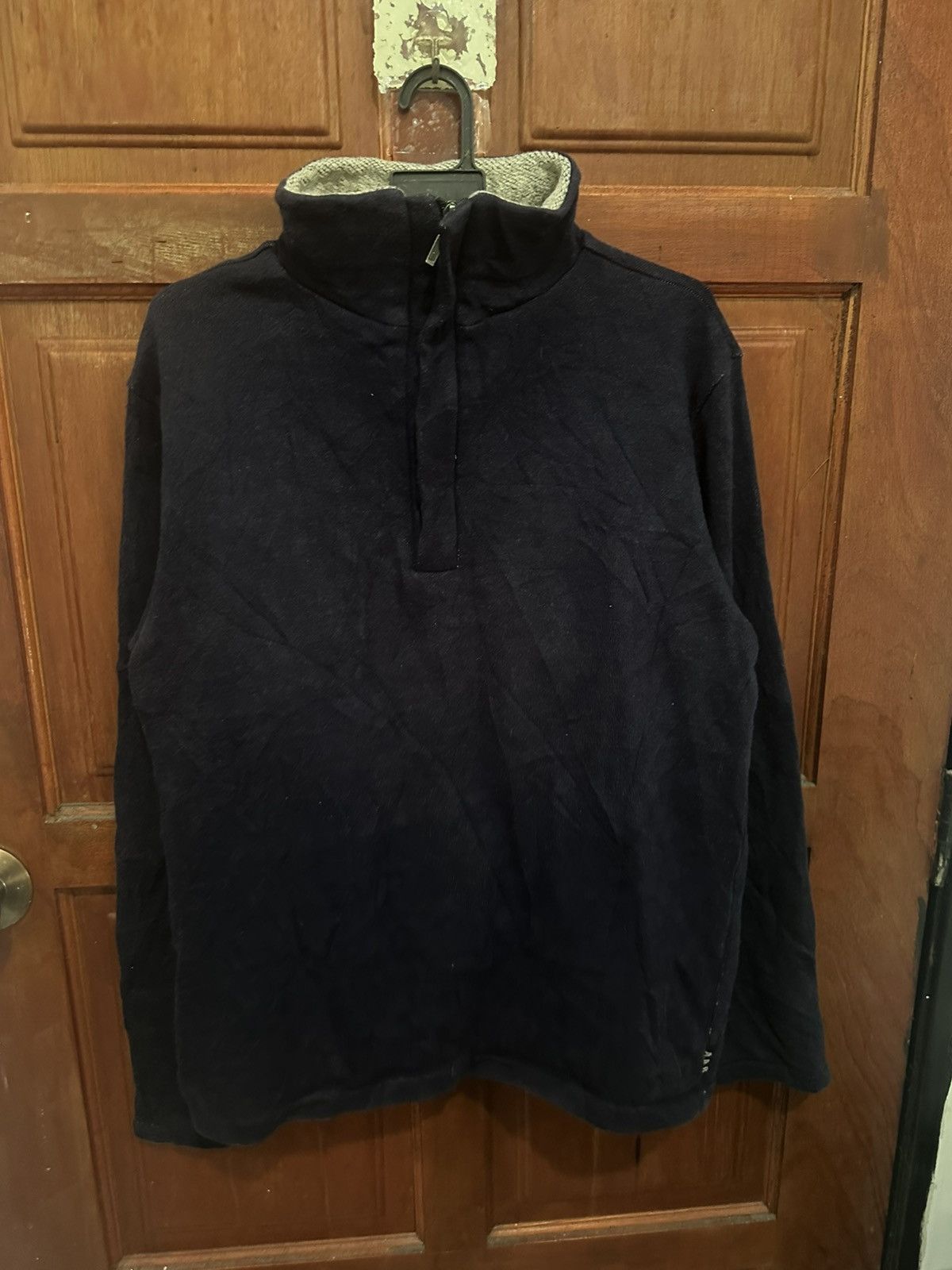 Yohji Yamamoto Vintage A.A.R Yohji Yamamoto Quater Zip Sweater Size US S / EU 44-46 / 1 - 1 Thumbnail